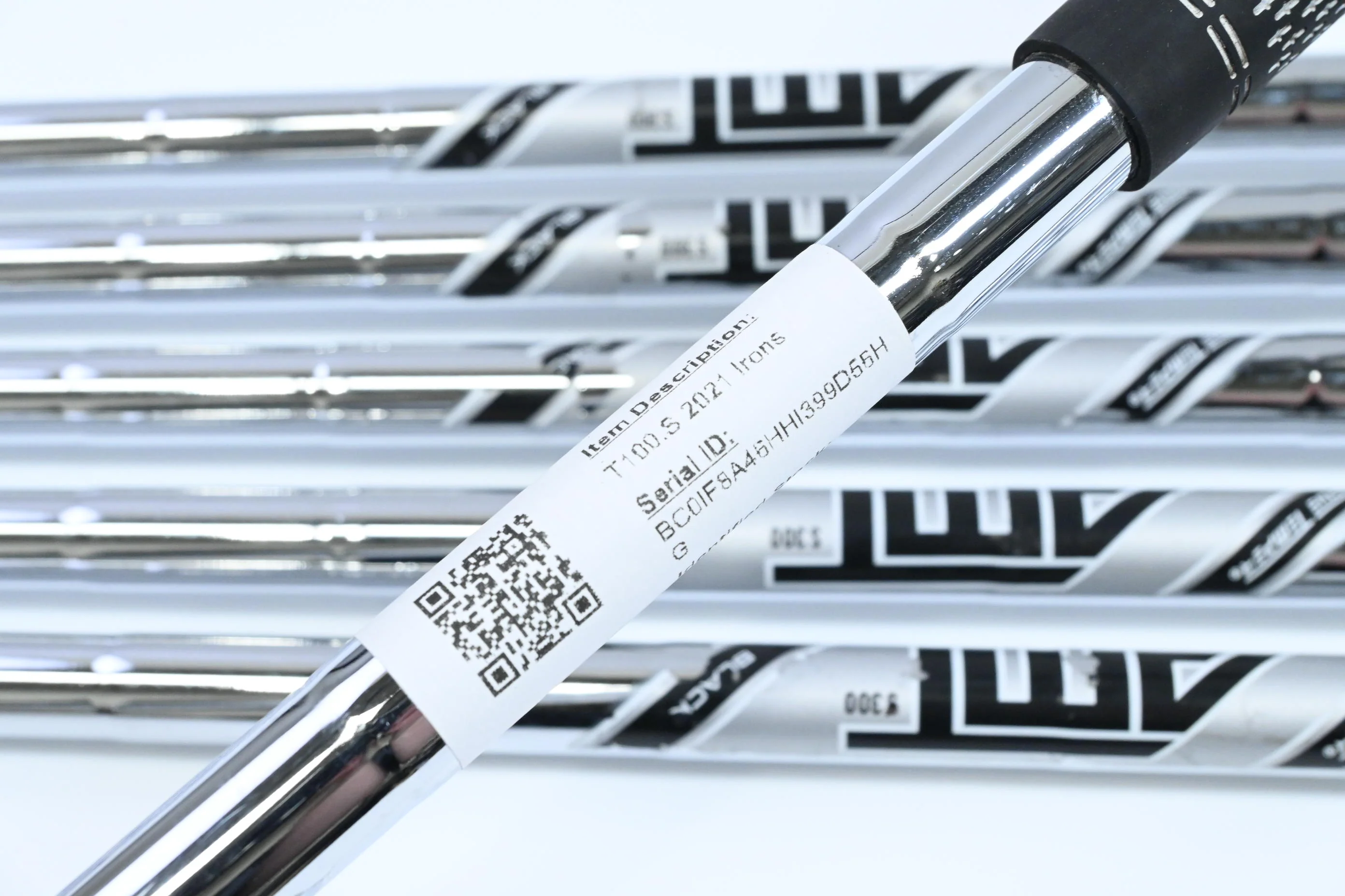 Titleist T100.S 2021 Irons / 6-PW+48° / Stiff Flex AMT Black S300 Shafts - Image 6
