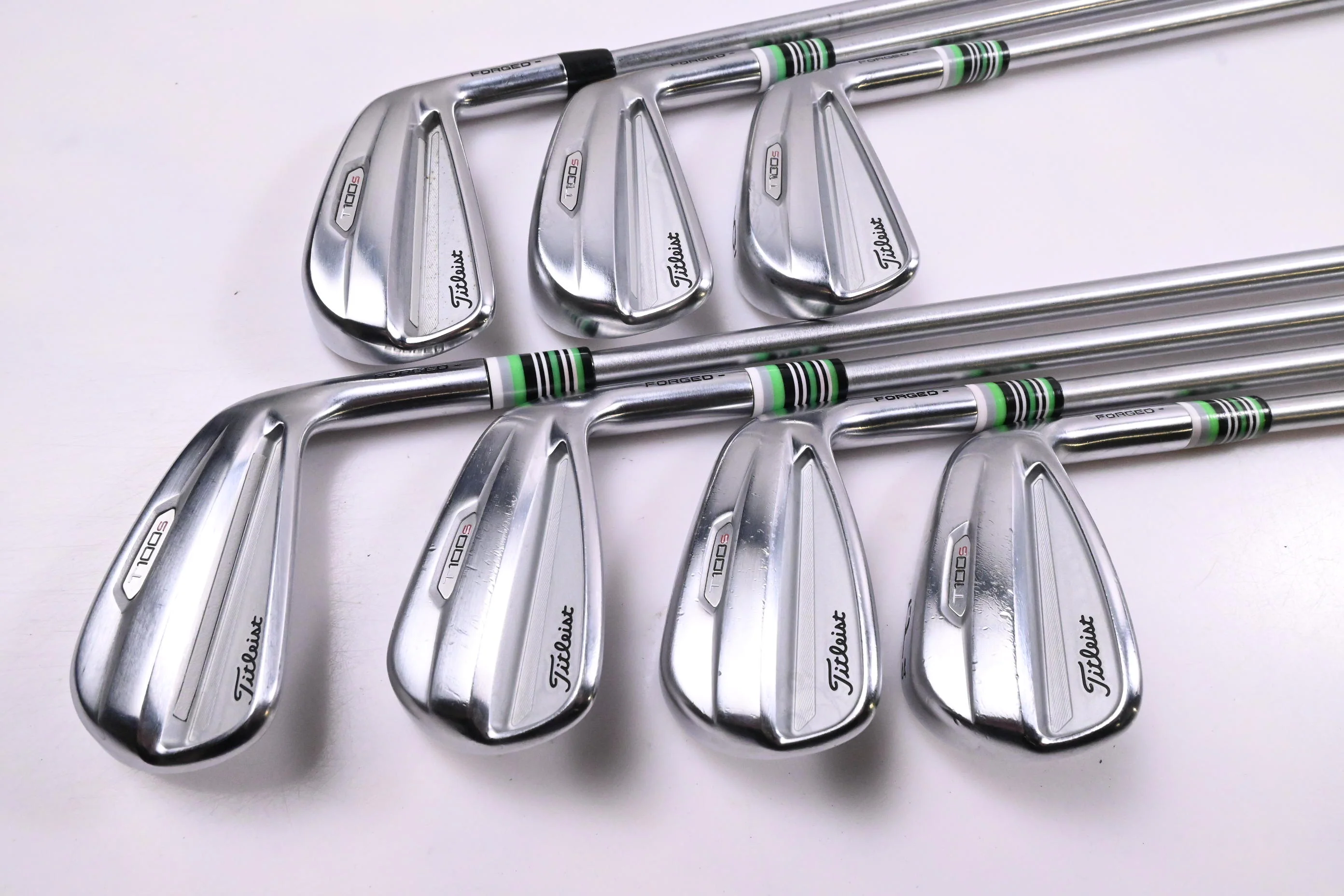 Titleist T100.S 2021 Irons / 4-PW / Stiff Flex KBS Tour C-Taper 120 Shafts - Image 2