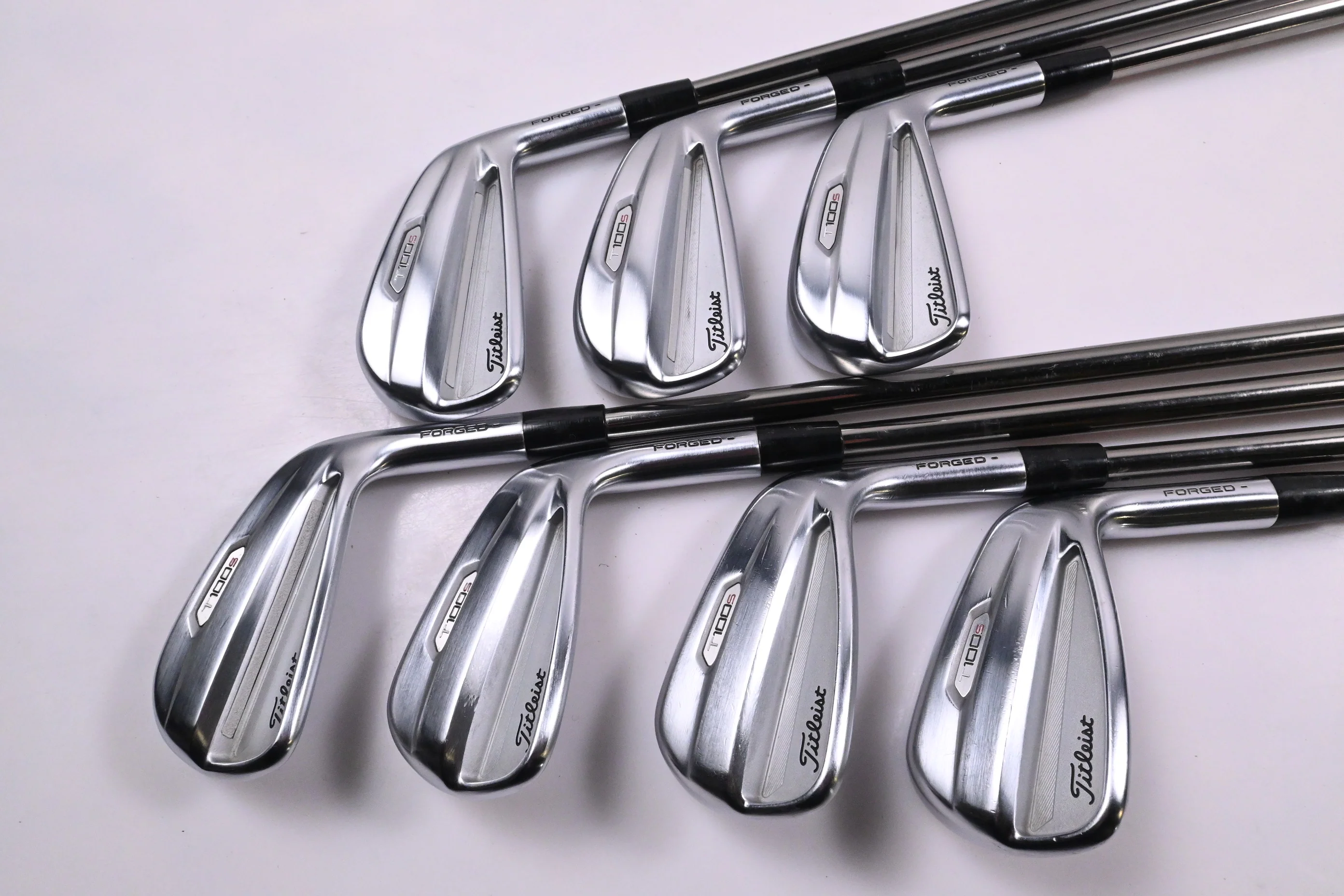 Titleist T100.S 2021 Irons / 4-PW / Regular Flex UST Recoil 95 Shafts - Image 2