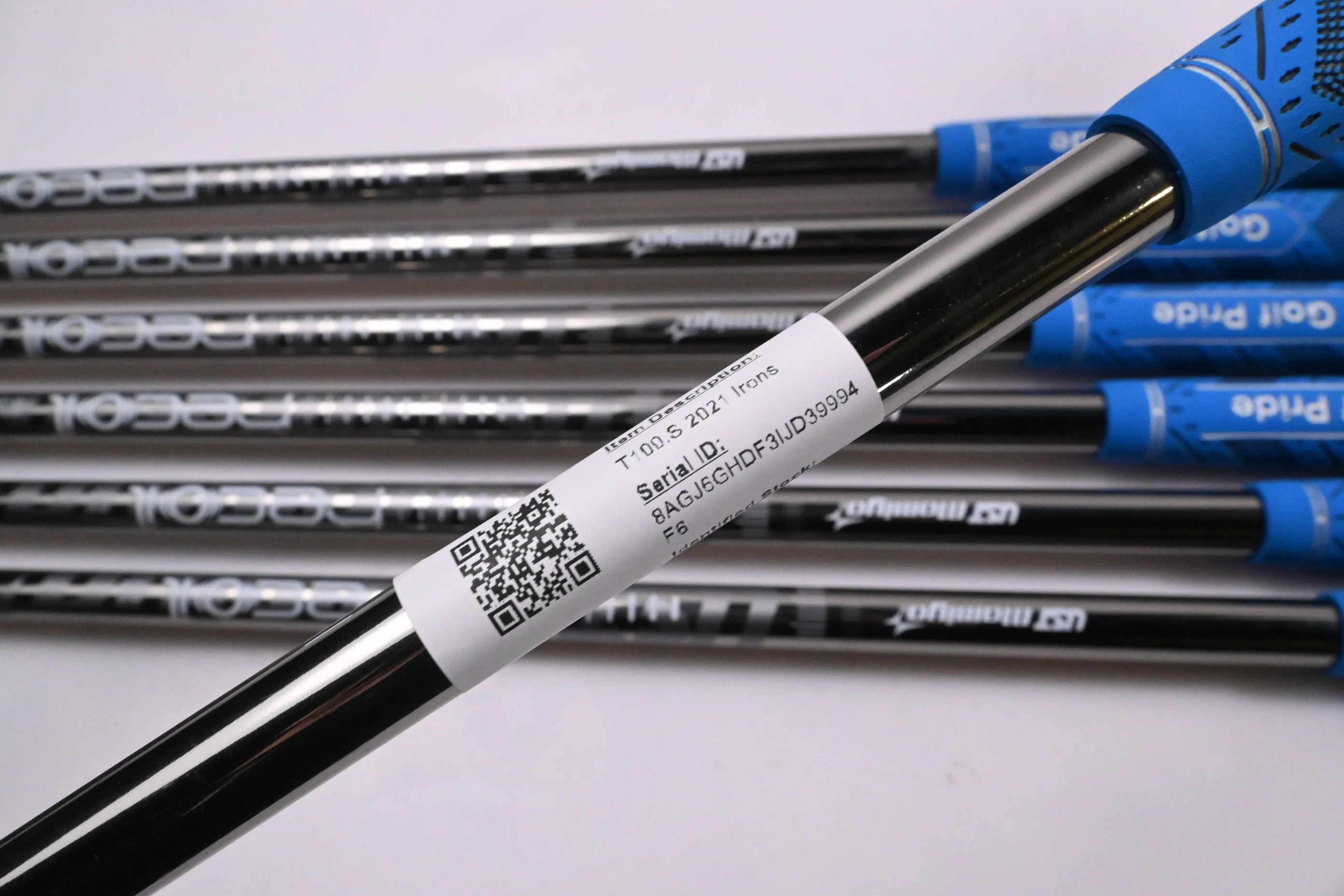 Titleist T100.S 2021 Irons / 4-PW / Regular Flex UST Recoil 95 Shafts - Image 6