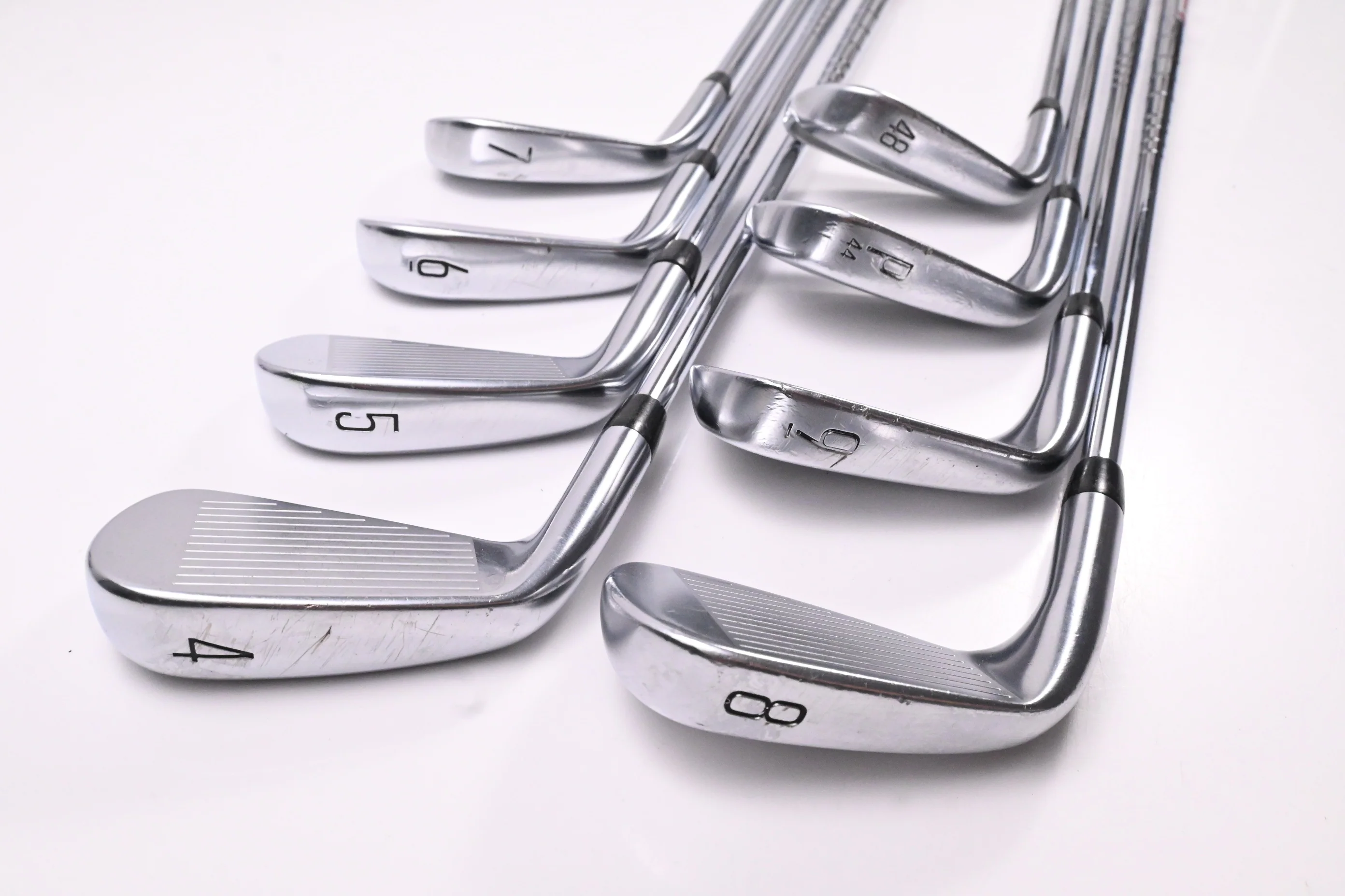 Titleist T200/T150 Combo 2023 Irons / 4-PW+48° / Stiff Flex AMT Red S300 Shafts - Image 4