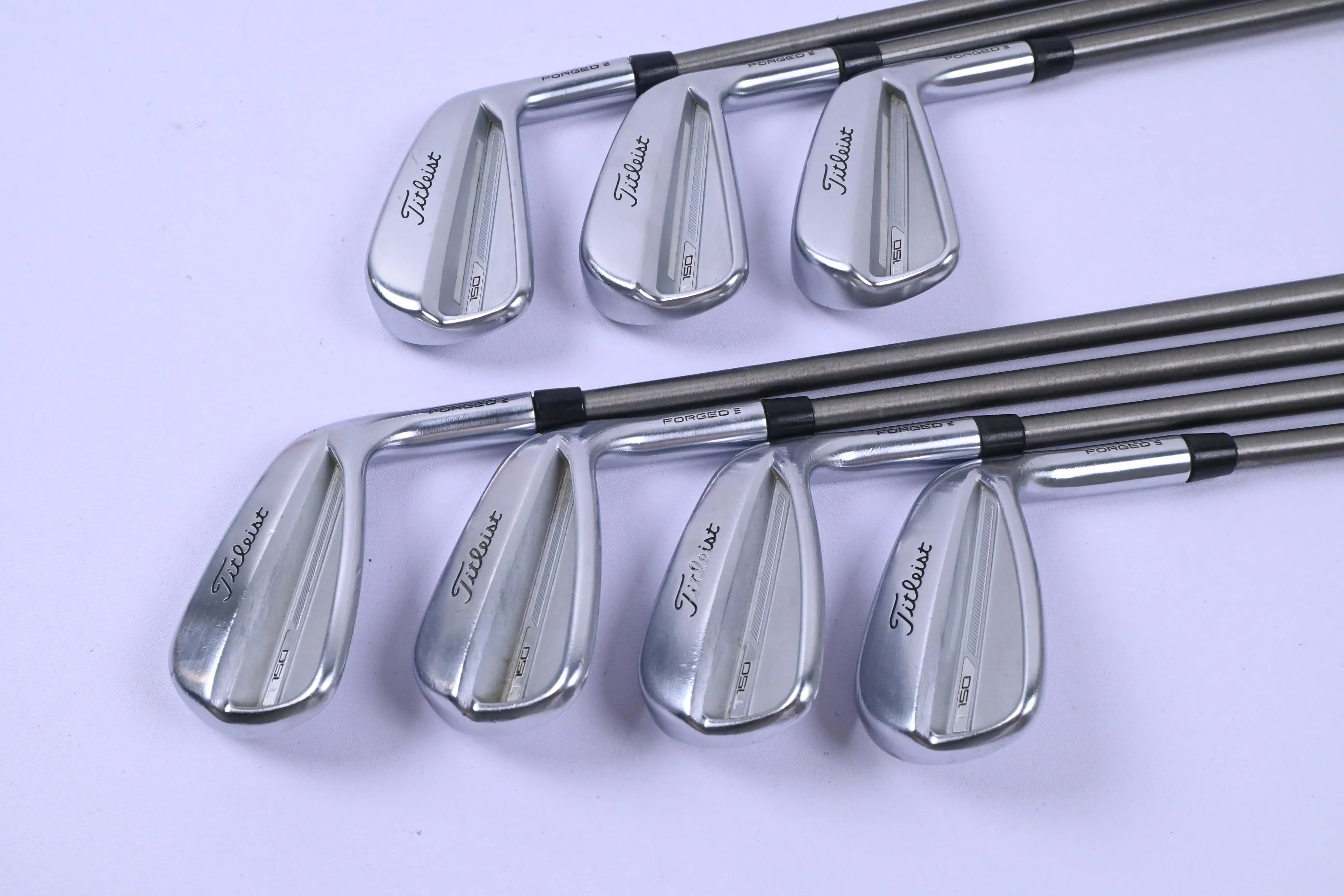 Titleist T150 2023 Irons / 5-PW+GW / Stiff Flex SteelFiber i95 CW Shafts - Image 2