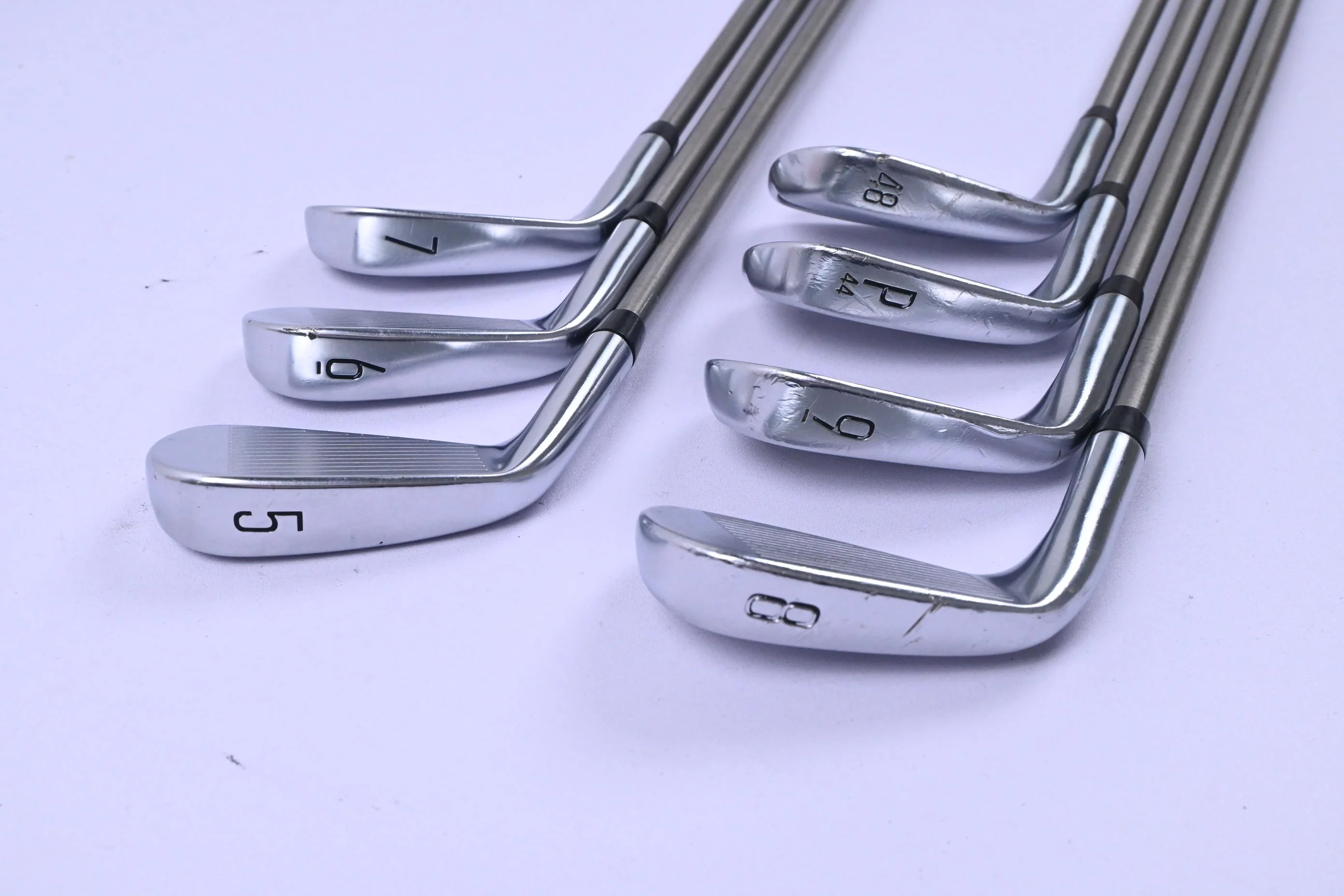 Titleist T150 2023 Irons / 5-PW+GW / Stiff Flex SteelFiber i95 CW Shafts - Image 4