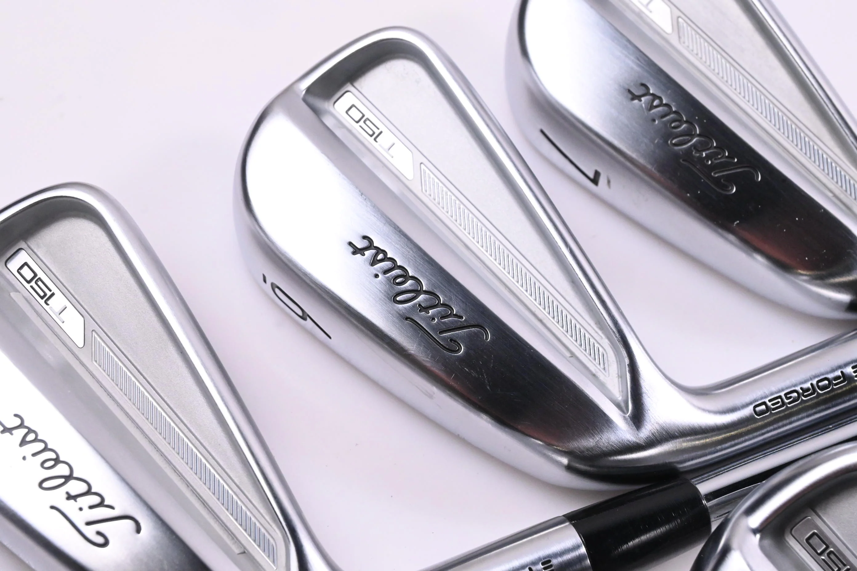 Left Hand Titleist T150 2023 Irons / 5-PW / X-Flex Accra iSeries 120 Shafts