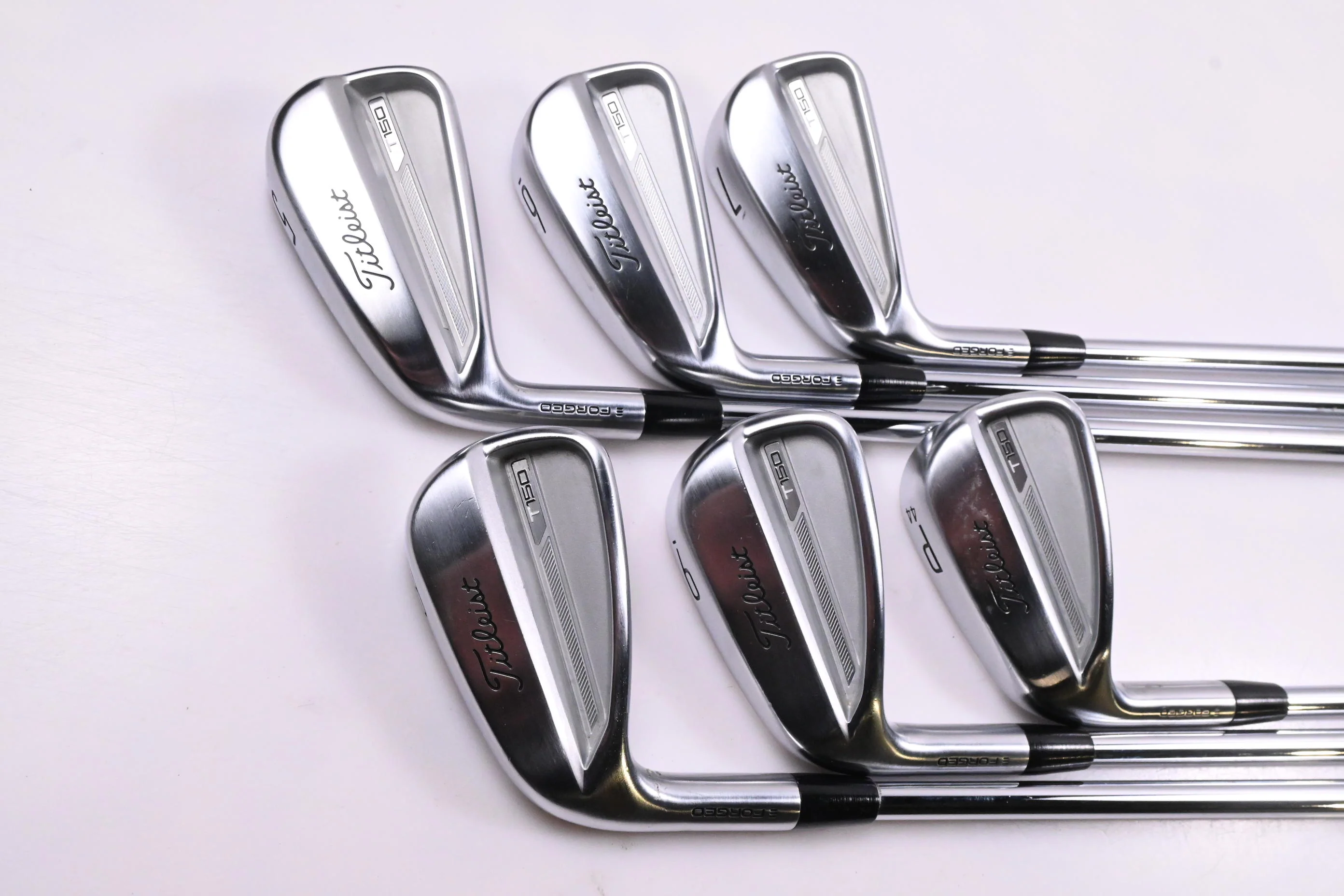 Left Hand Titleist T150 2023 Irons / 5-PW / X-Flex Accra iSeries 120 Shafts - Image 2