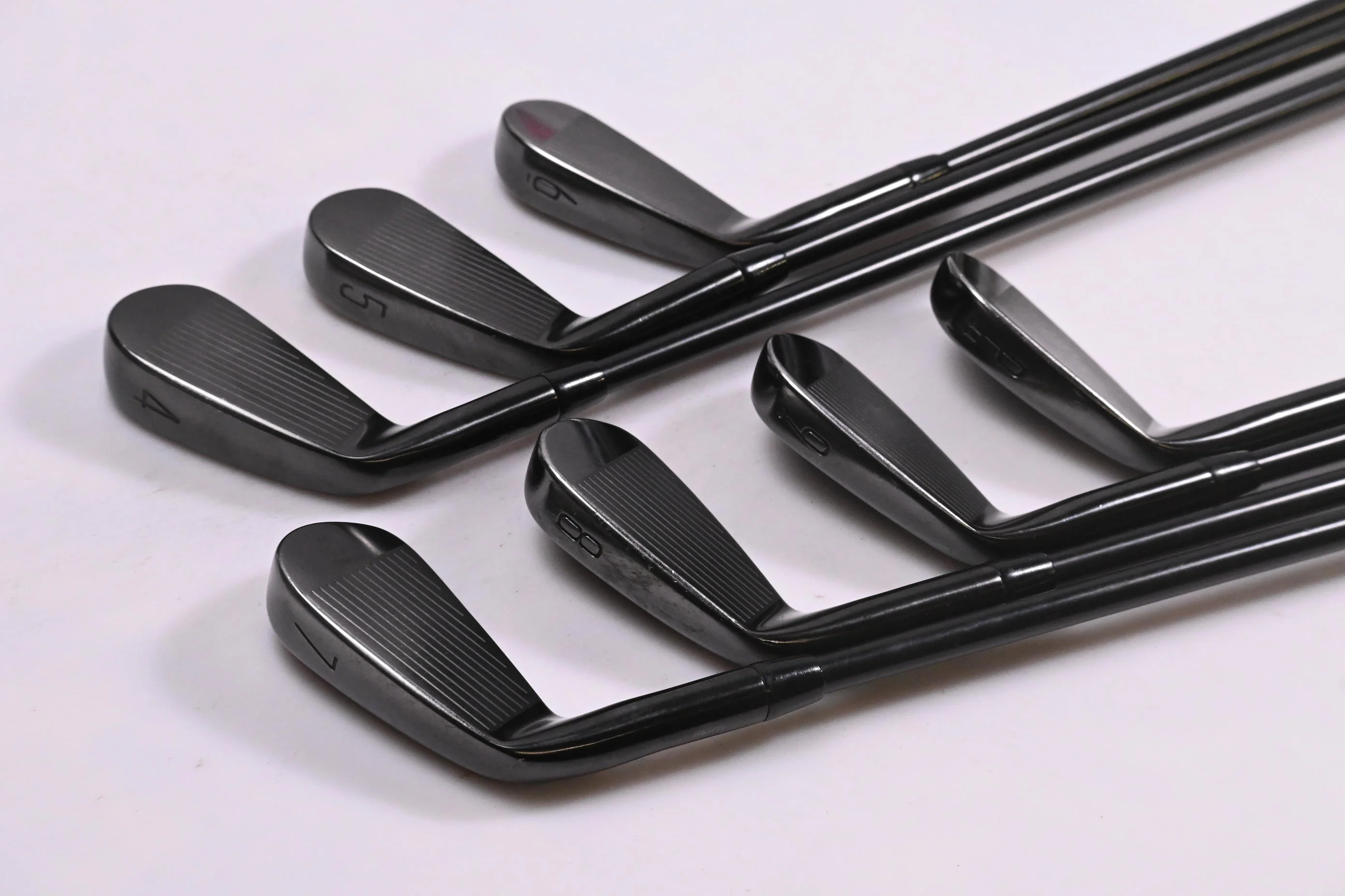 Titleist T150 Black Vapor Irons / 4-PW / X-Flex Project X LZ Blackout Shafts - Image 4