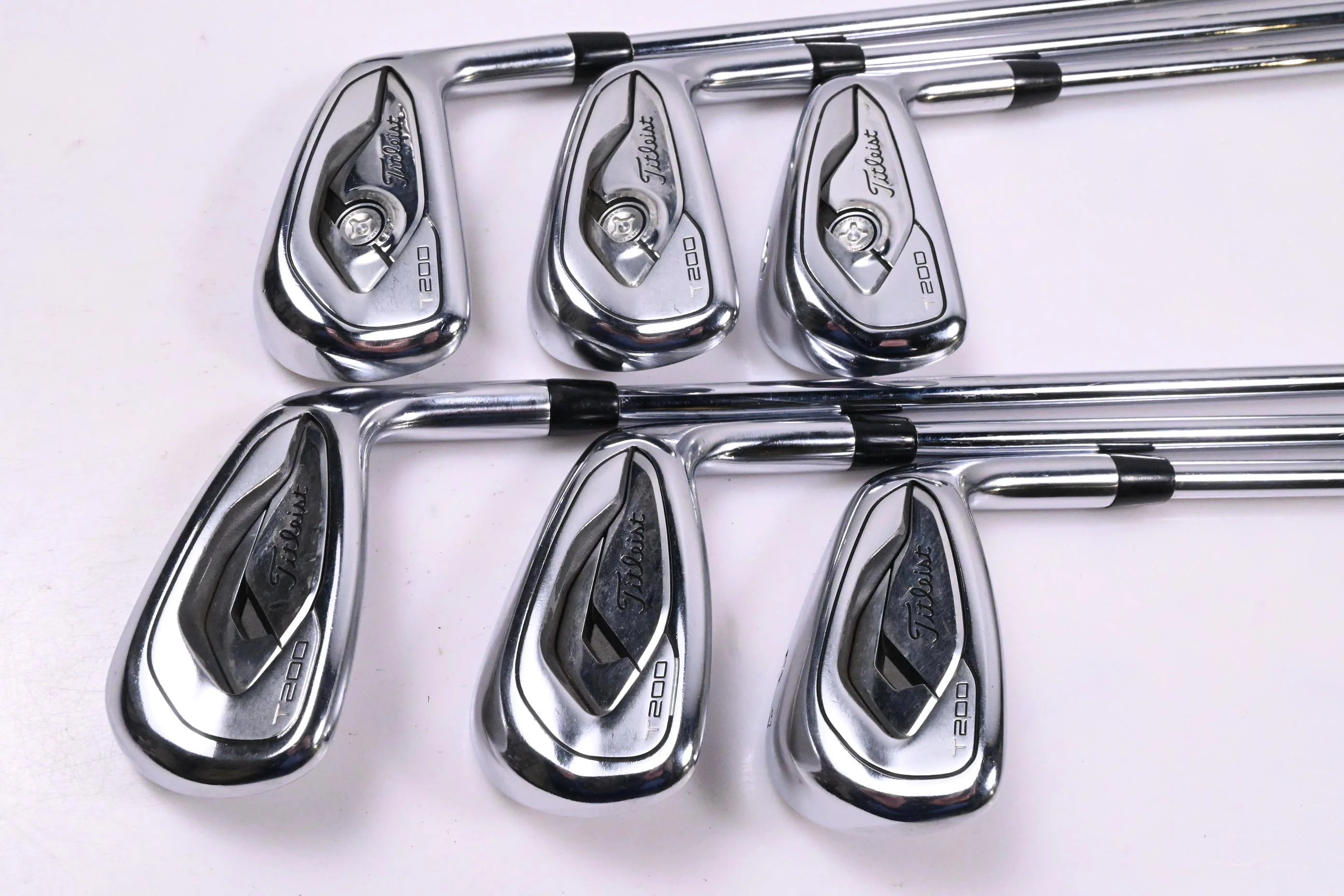 Titleist T200 2019 Irons / 5-PW / Regular Flex AMT Black R300 Shafts - Image 2