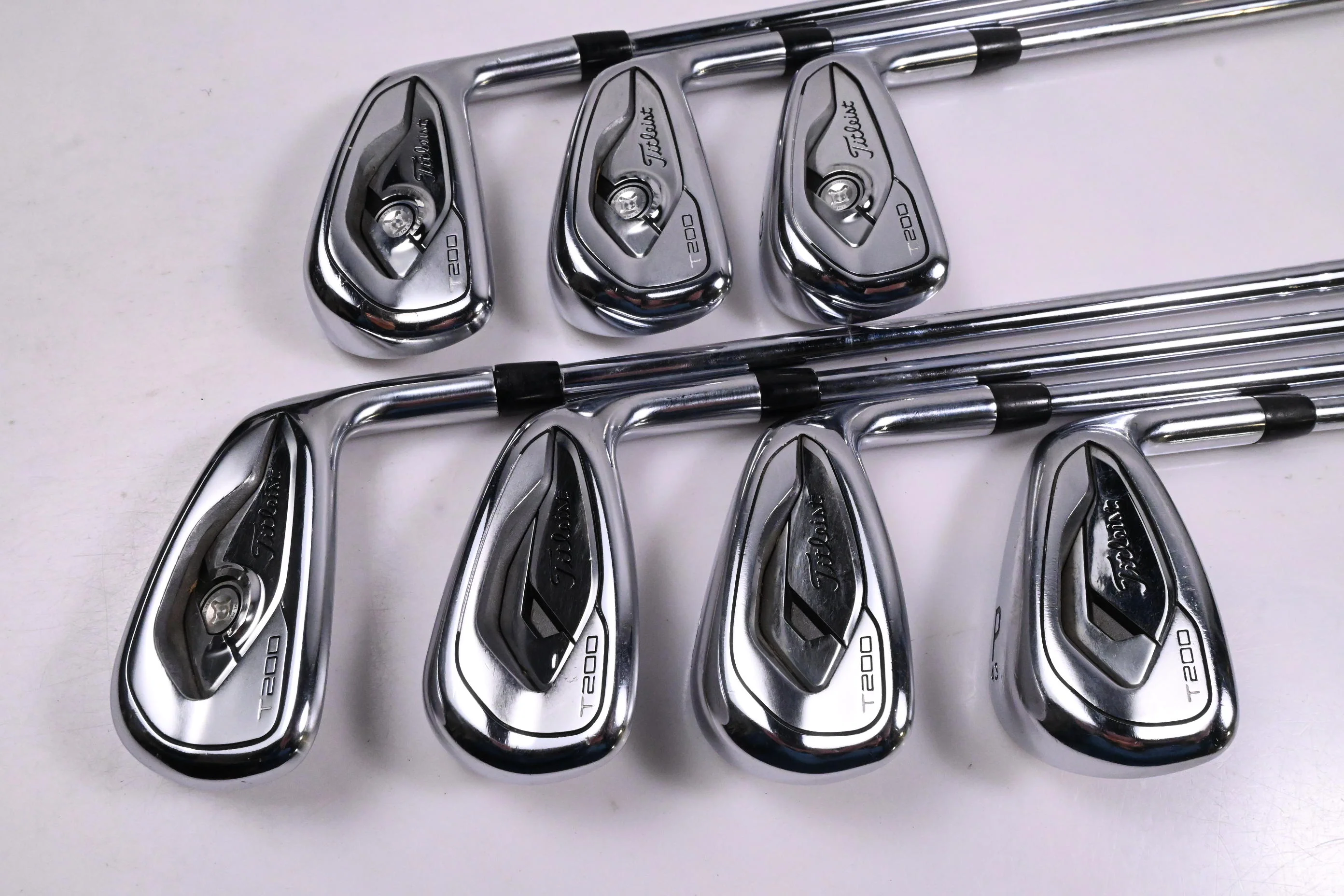 Titleist T200 2019 Irons / 4-PW / Stiff Flex AMT Red S300 Shafts - Image 2