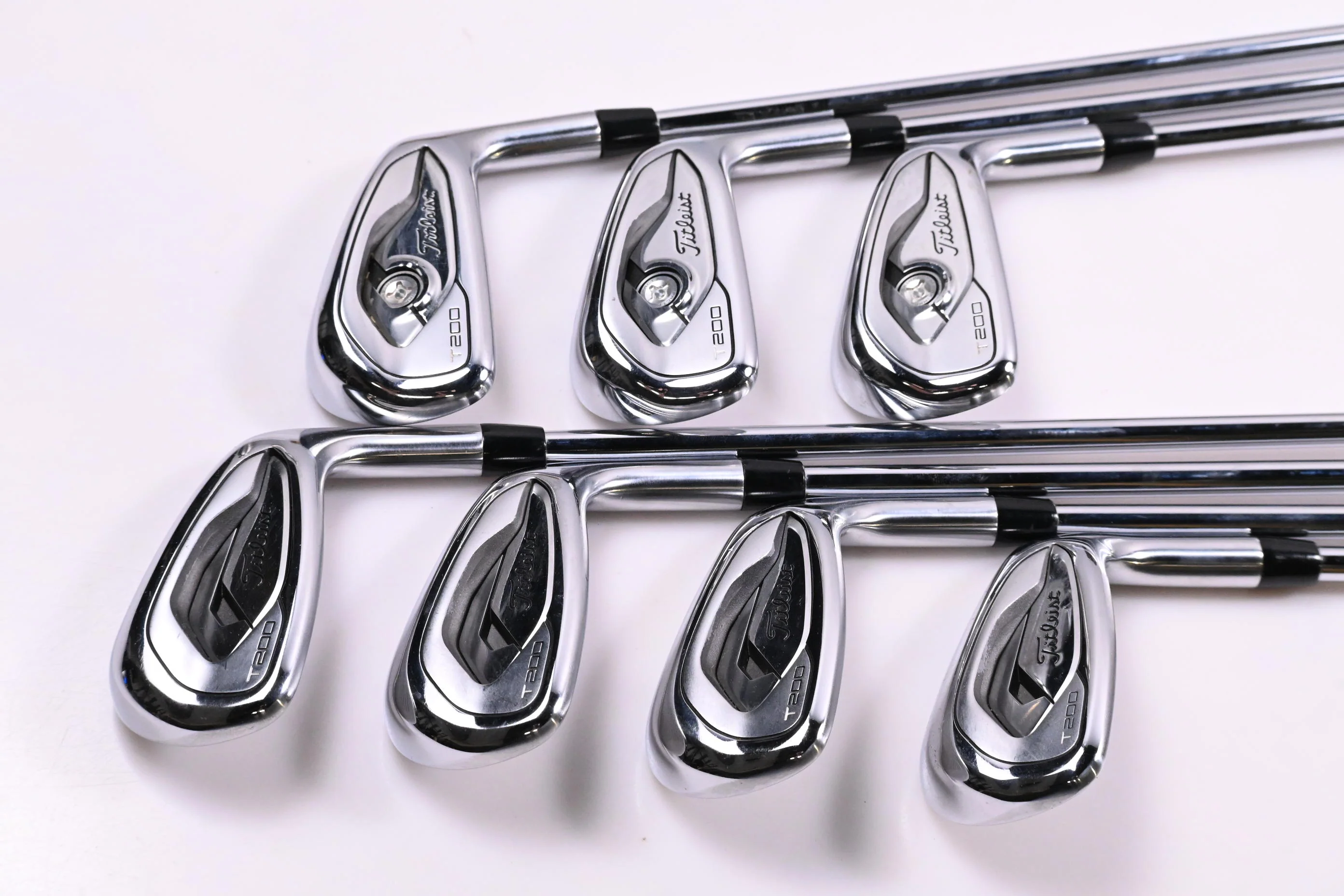 Titleist T200 2019 Irons / 5-PW+48° / Regular Flex AMT Black R300 Shafts - Image 2