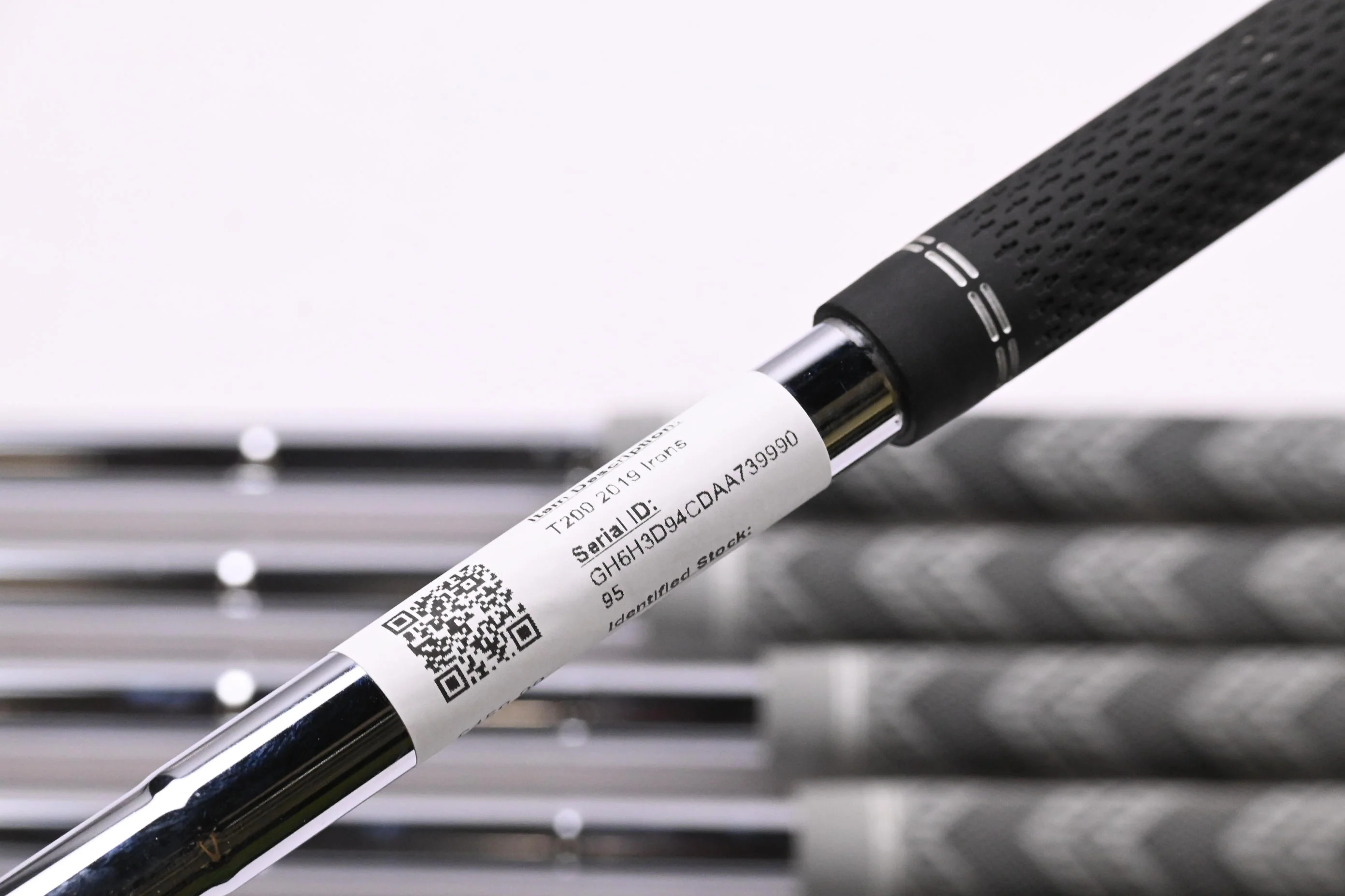 Titleist T200 2019 Irons / 5-PW+48° / Regular Flex AMT Black R300 Shafts - Image 6