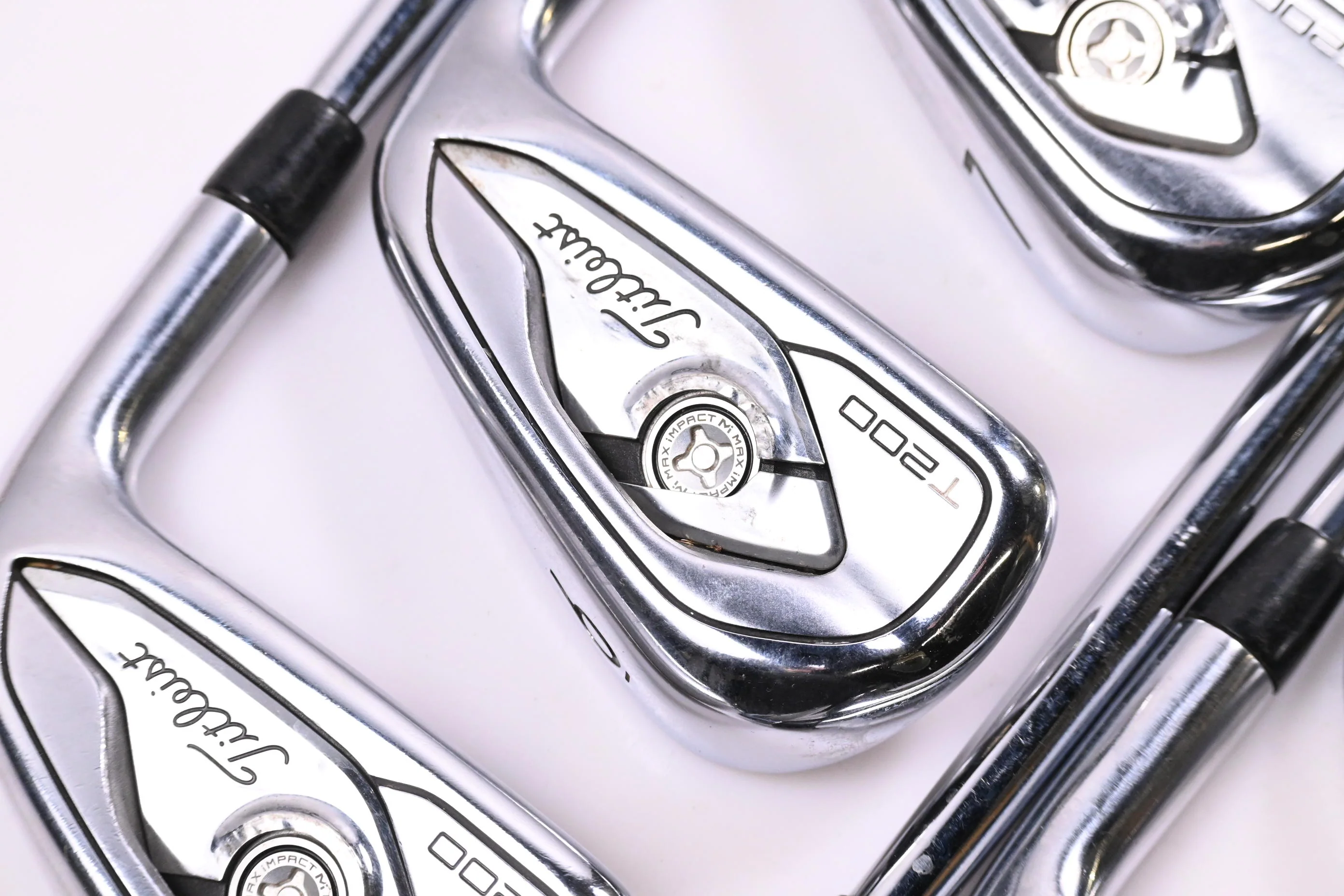 Titleist T200 2019 Irons / 5-PW+48° / Stiff Flex AMT Tour White S300 Shafts