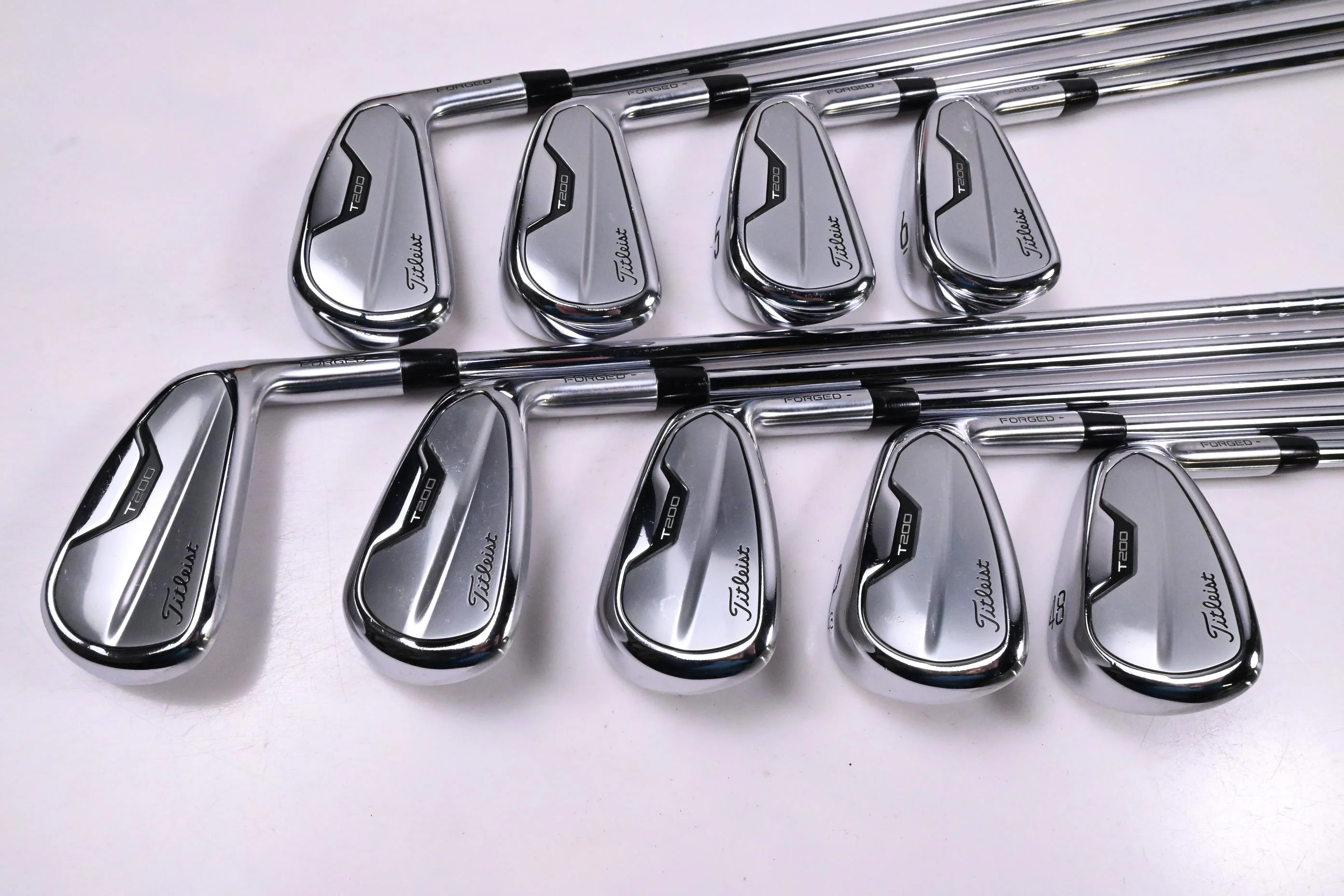 Titleist T200 2021 Irons / 5-PW / X-Flex AMT Tour White X100 Shafts - Image 2