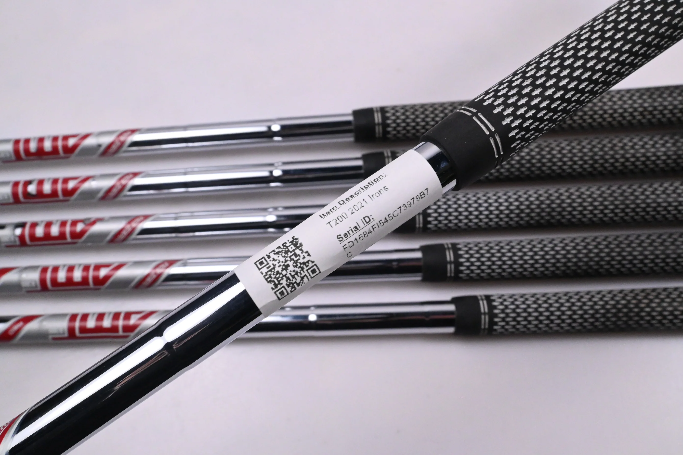 Titleist T200 2021 Irons / 6-PW+48° / Regular Flex AMT Red R300 Shafts - Image 6