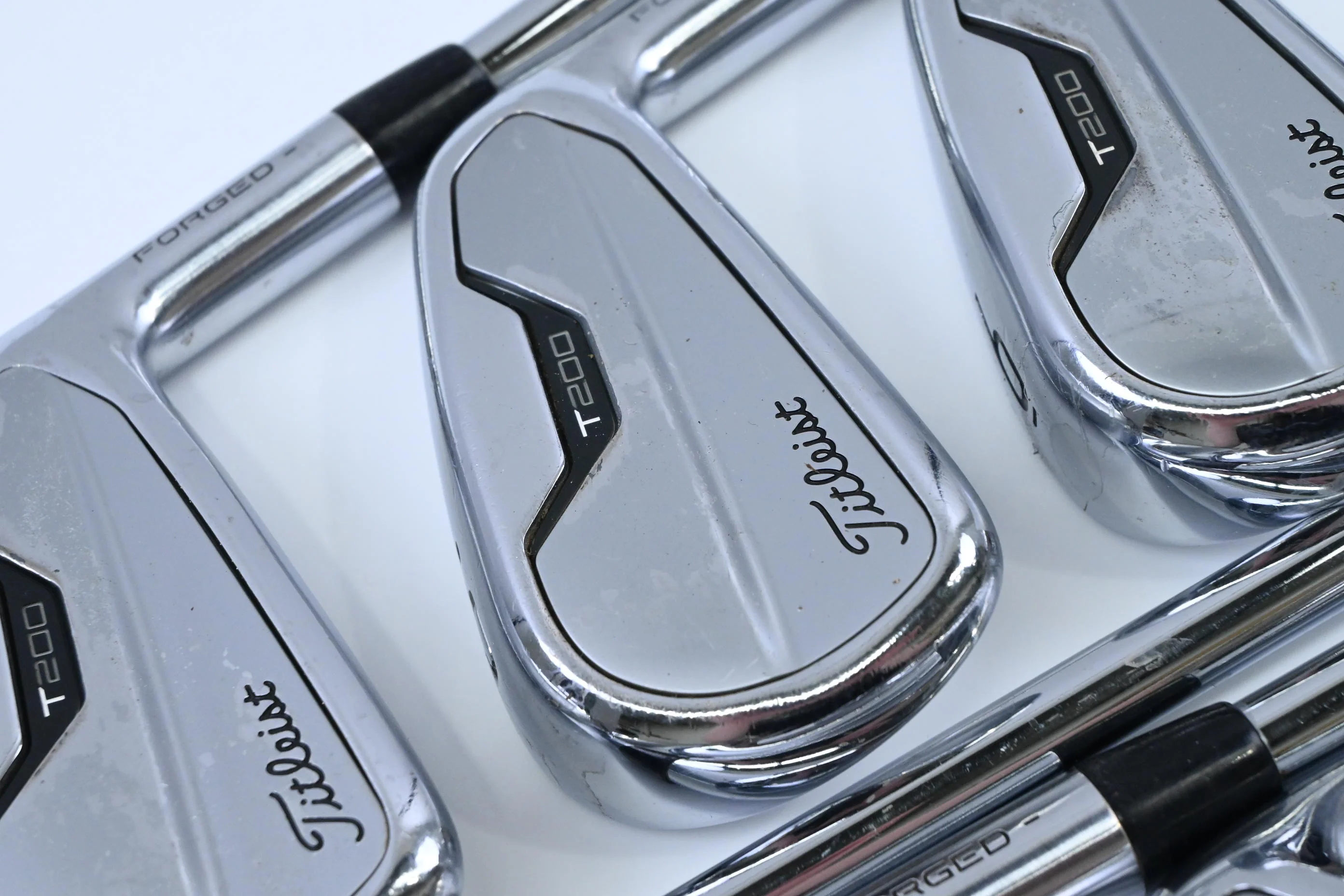 Titleist T200 2021 Irons / 4-PW / Stiff Flex AMT Red S300 Shafts