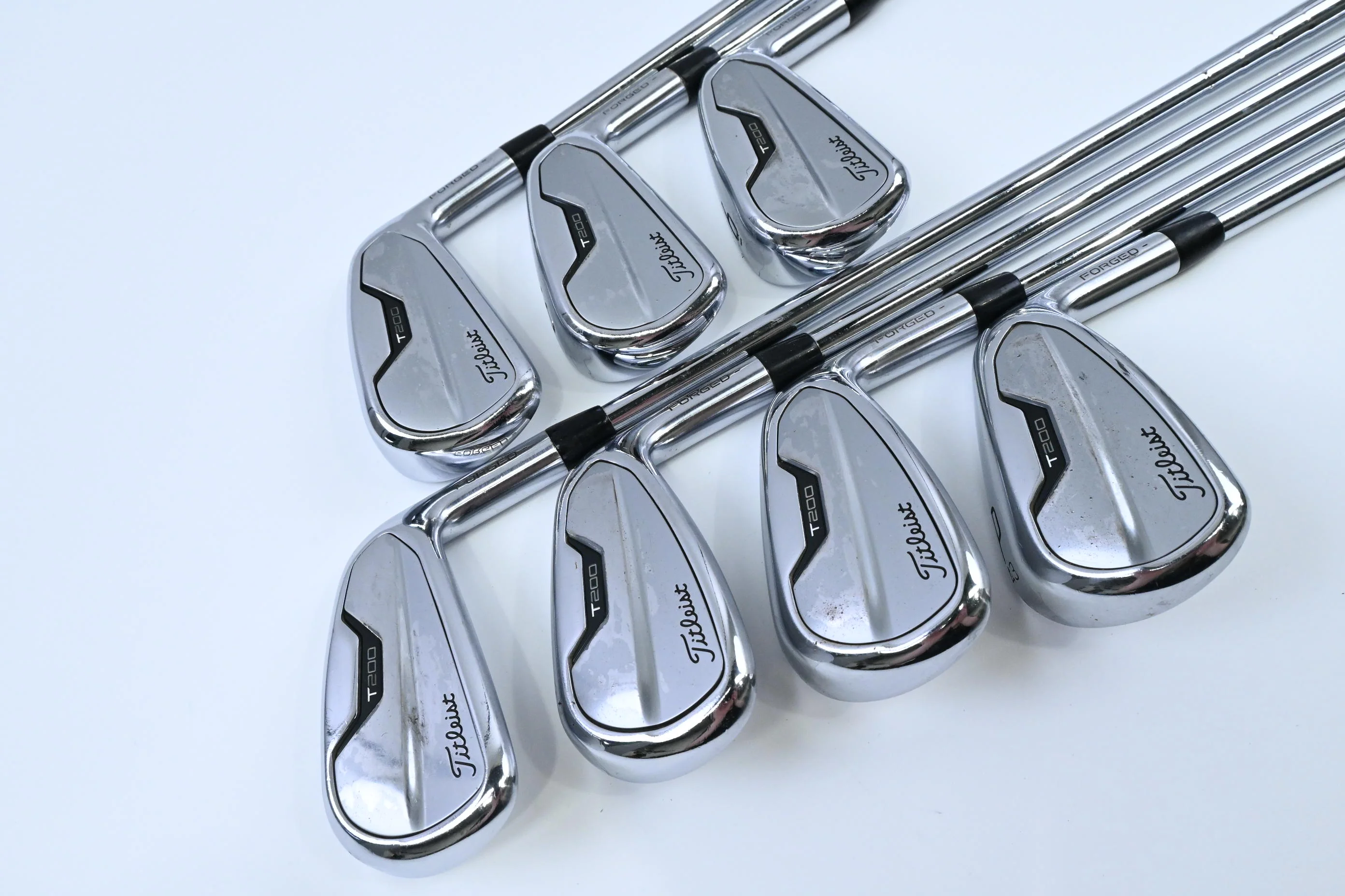 Titleist T200 2021 Irons / 4-PW / Stiff Flex AMT Red S300 Shafts - Image 2