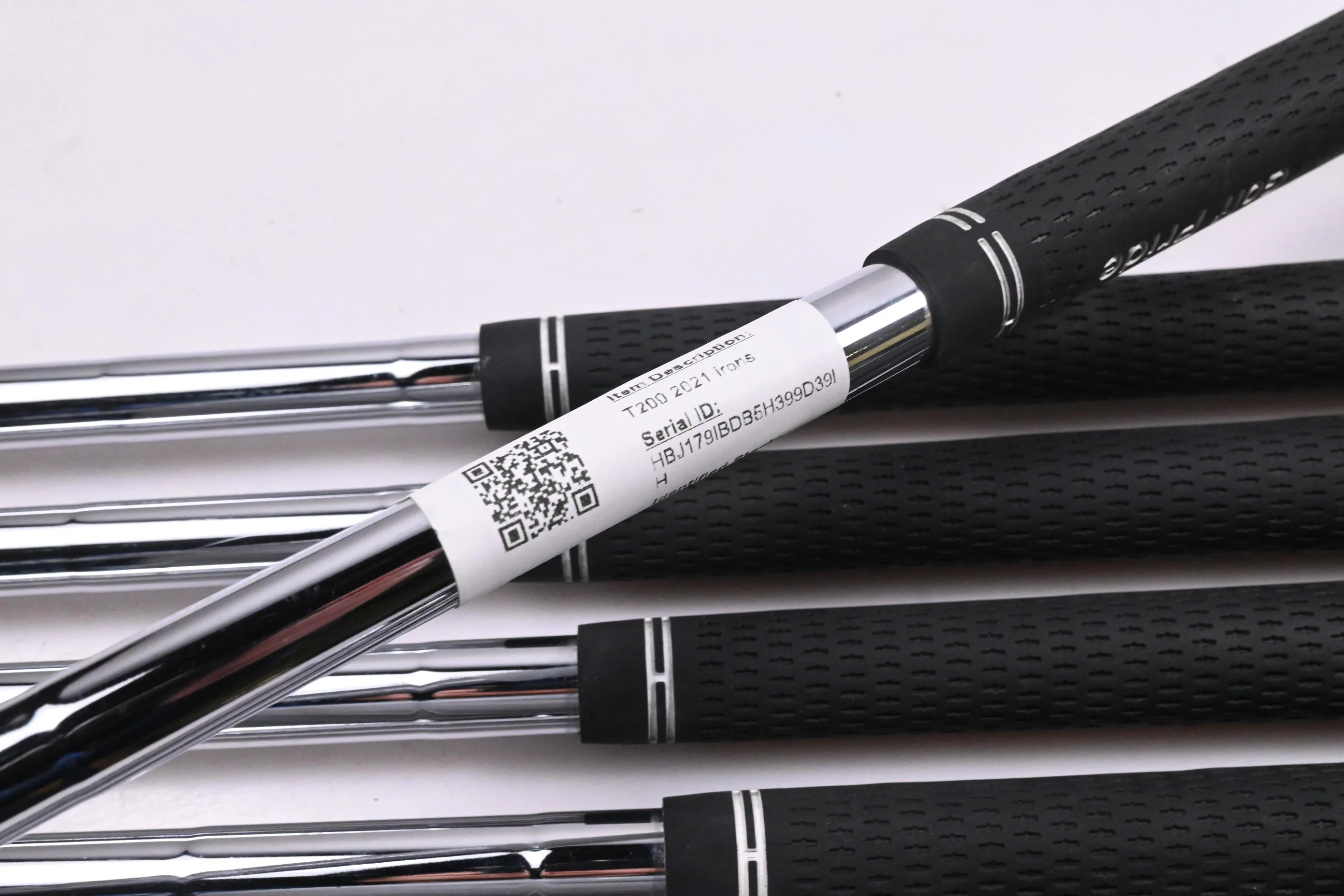 Titleist T200 2021 Irons / 3-PW / Stiff Flex AMT Tour White S300 Shafts - Image 6