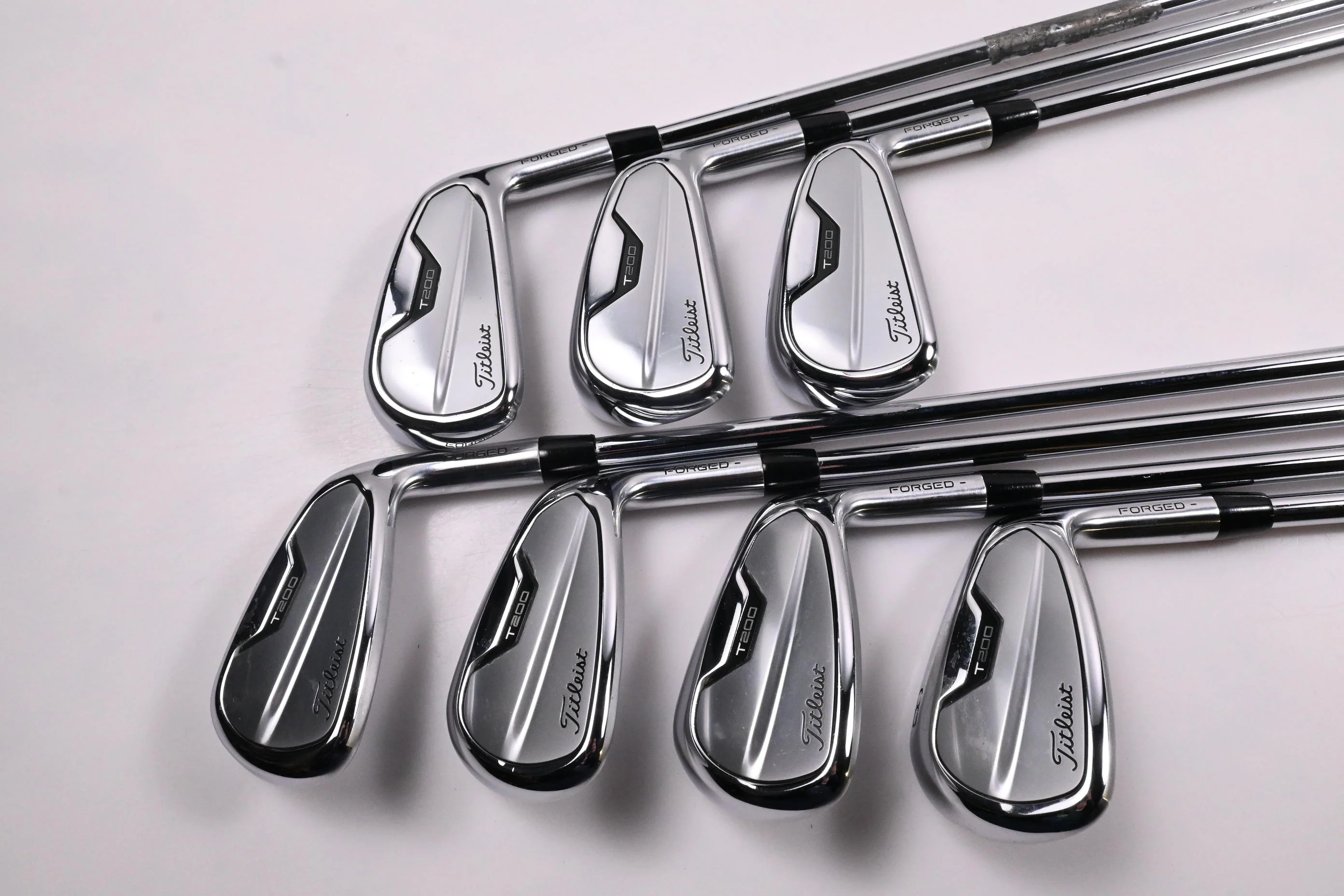 Titleist T200 2021 Irons / 5-PW+48° / Regular Flex AMT Black R300 Shafts - Image 2