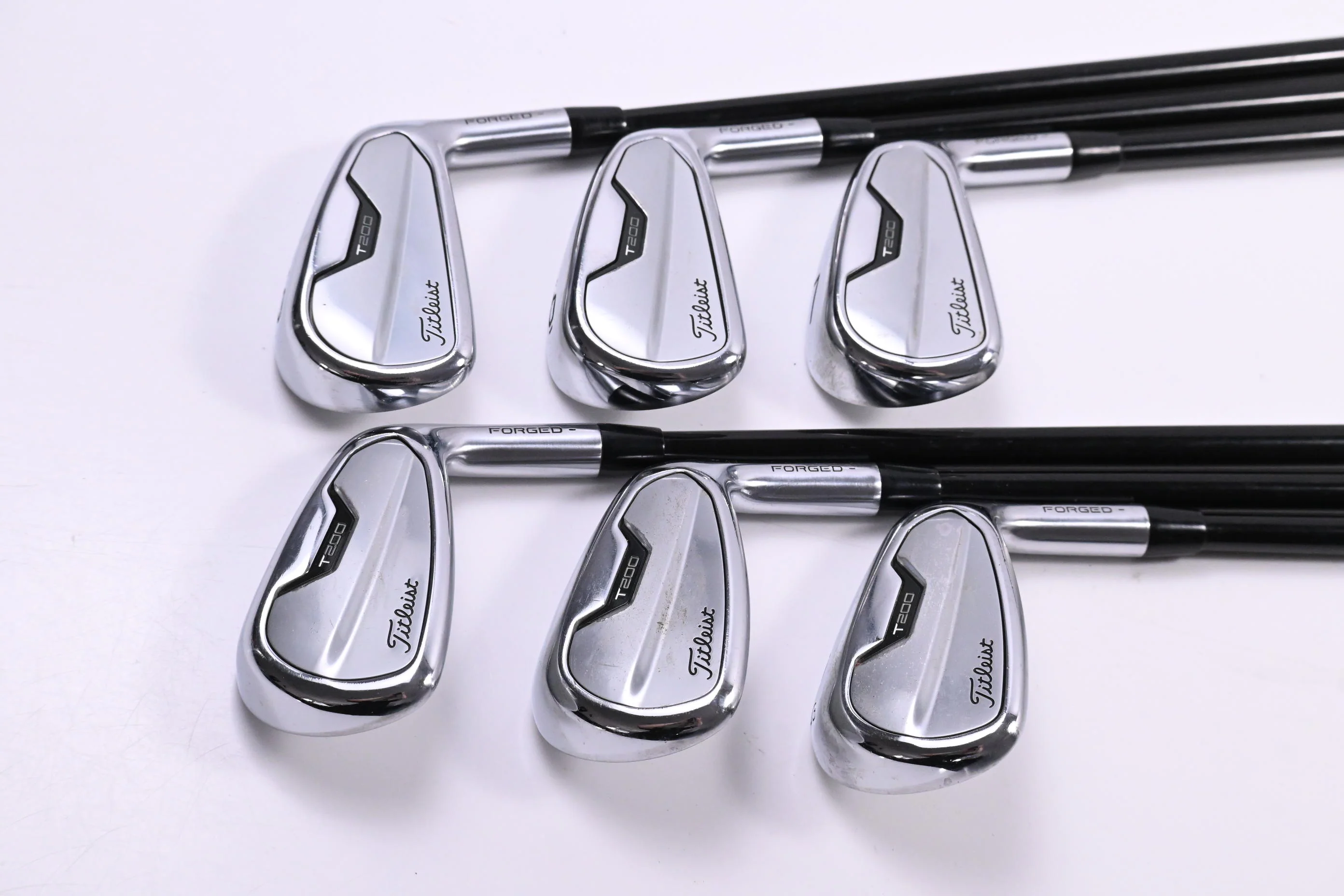 Titleist T200 2021 Irons / 5-PW / Stiff Flex Tensei AV Blue AM(2) Shafts - Image 2