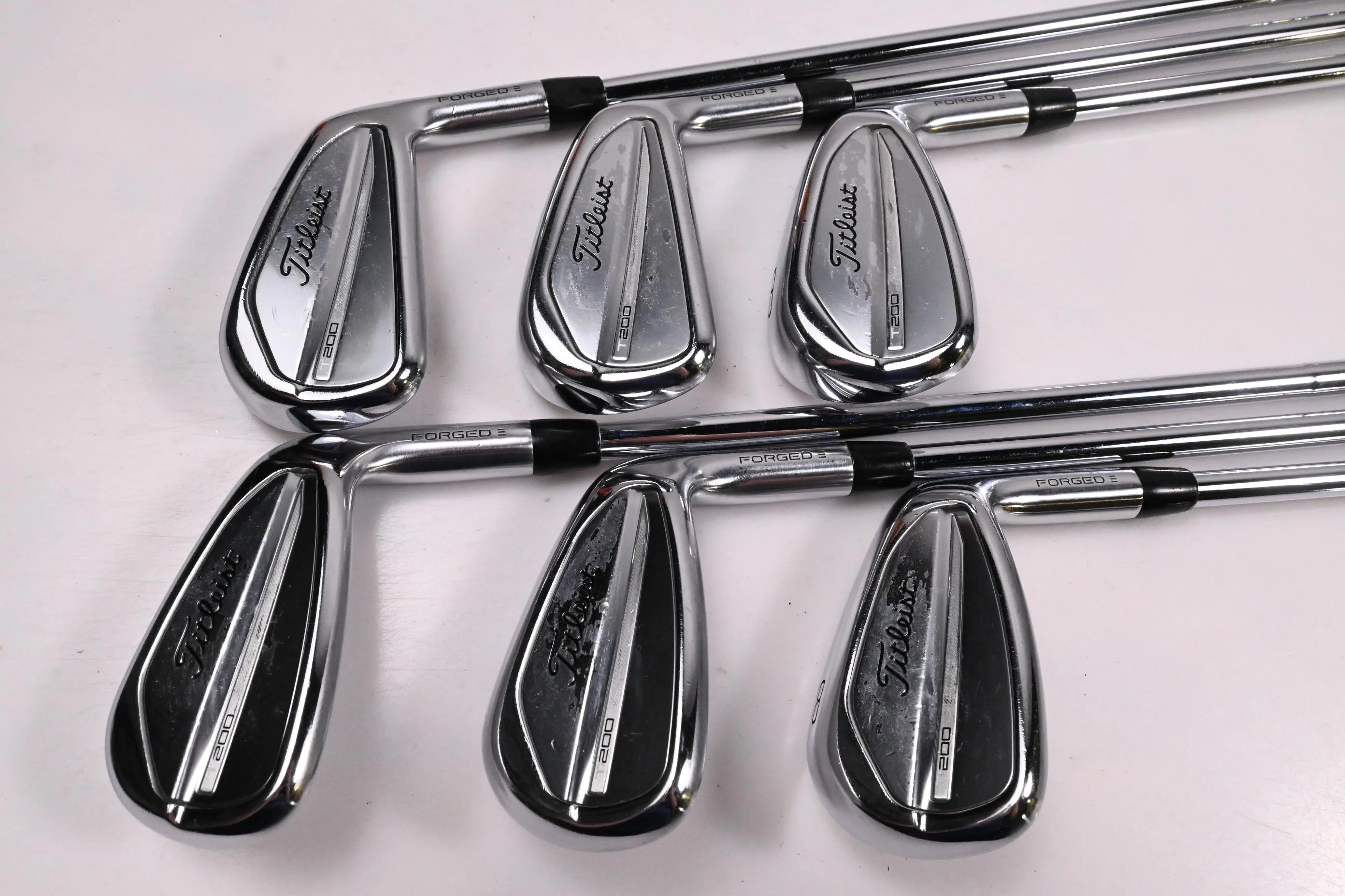 Titleist T200 2023 Irons / 6-PW+48° / Stiff Flex AMT Black S300 Shafts - Image 2