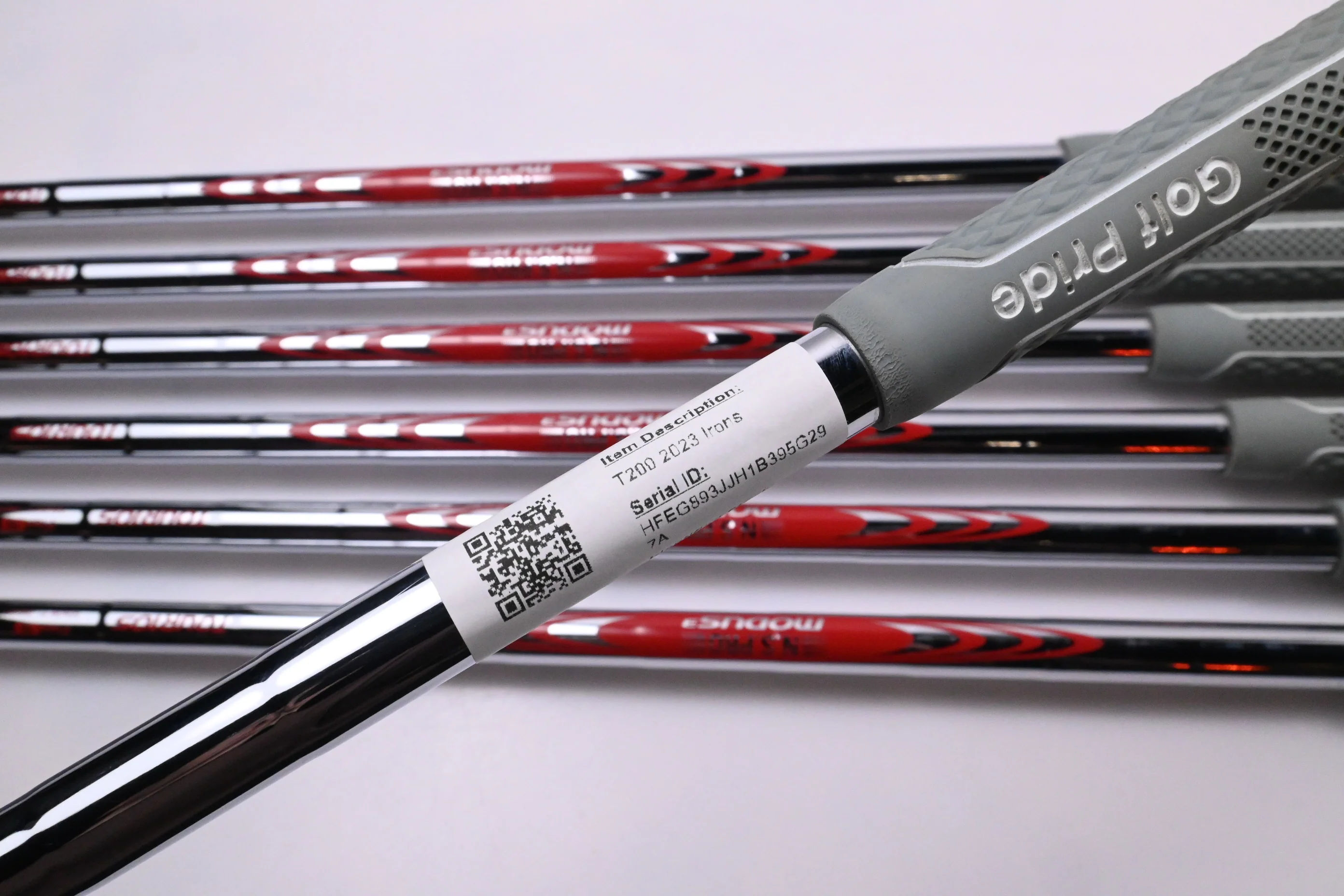 Titleist T200 2023 Irons / 4-PW / Stiff Flex N.S.Pro Modus³ Tour 105 Shafts - Image 6