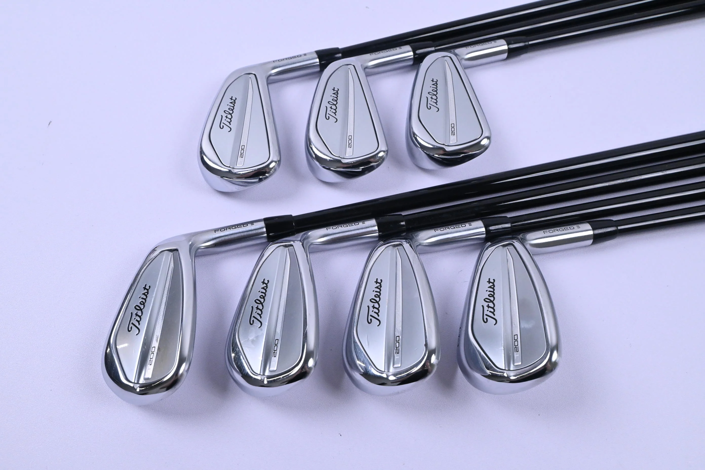 Titleist T200 2023 Irons / 5-PW+GW / Stiff Flex Tensei AV White AM(2) Shafts - Image 2
