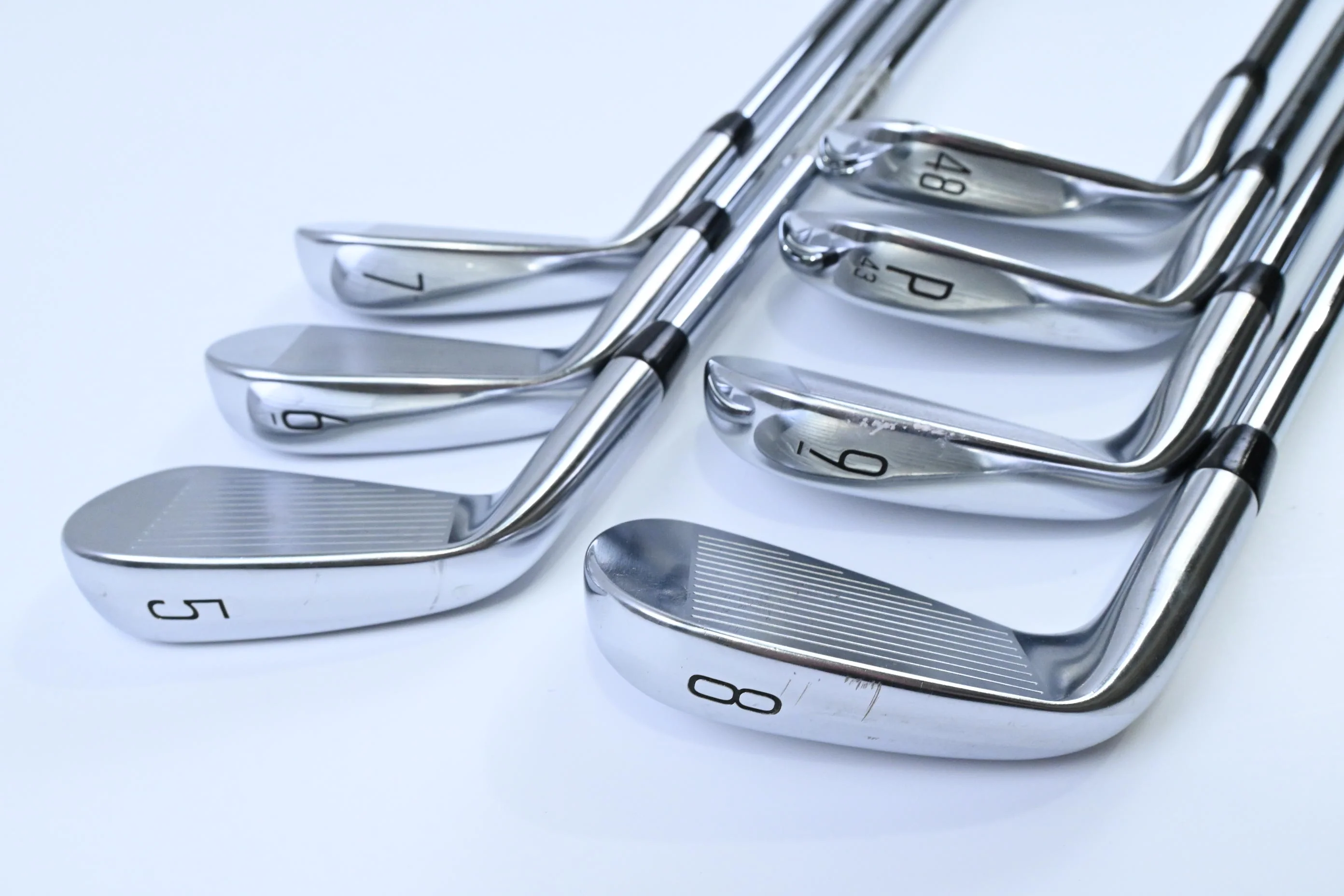 Titleist T200 2023 Irons / 5-PW+GW / Stiff Flex AMT Black S300 Shaft - Image 4