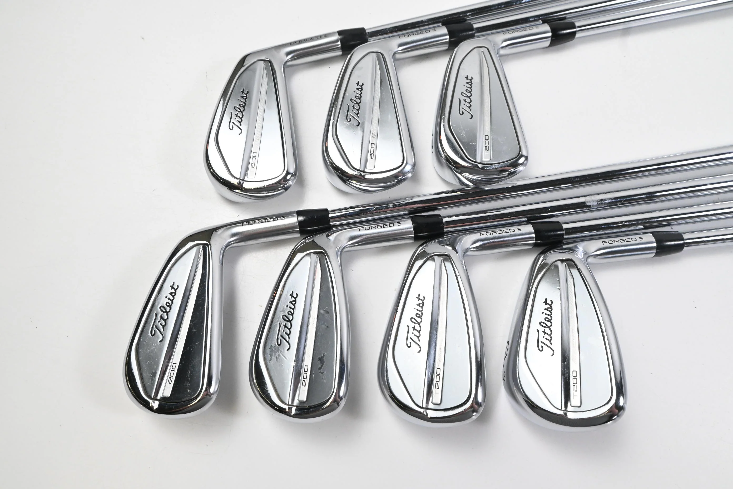 Titleist T200 2023 Irons / 4-PW / Stiff Flex KBS $-Taper Lite 100 Shafts - Image 2