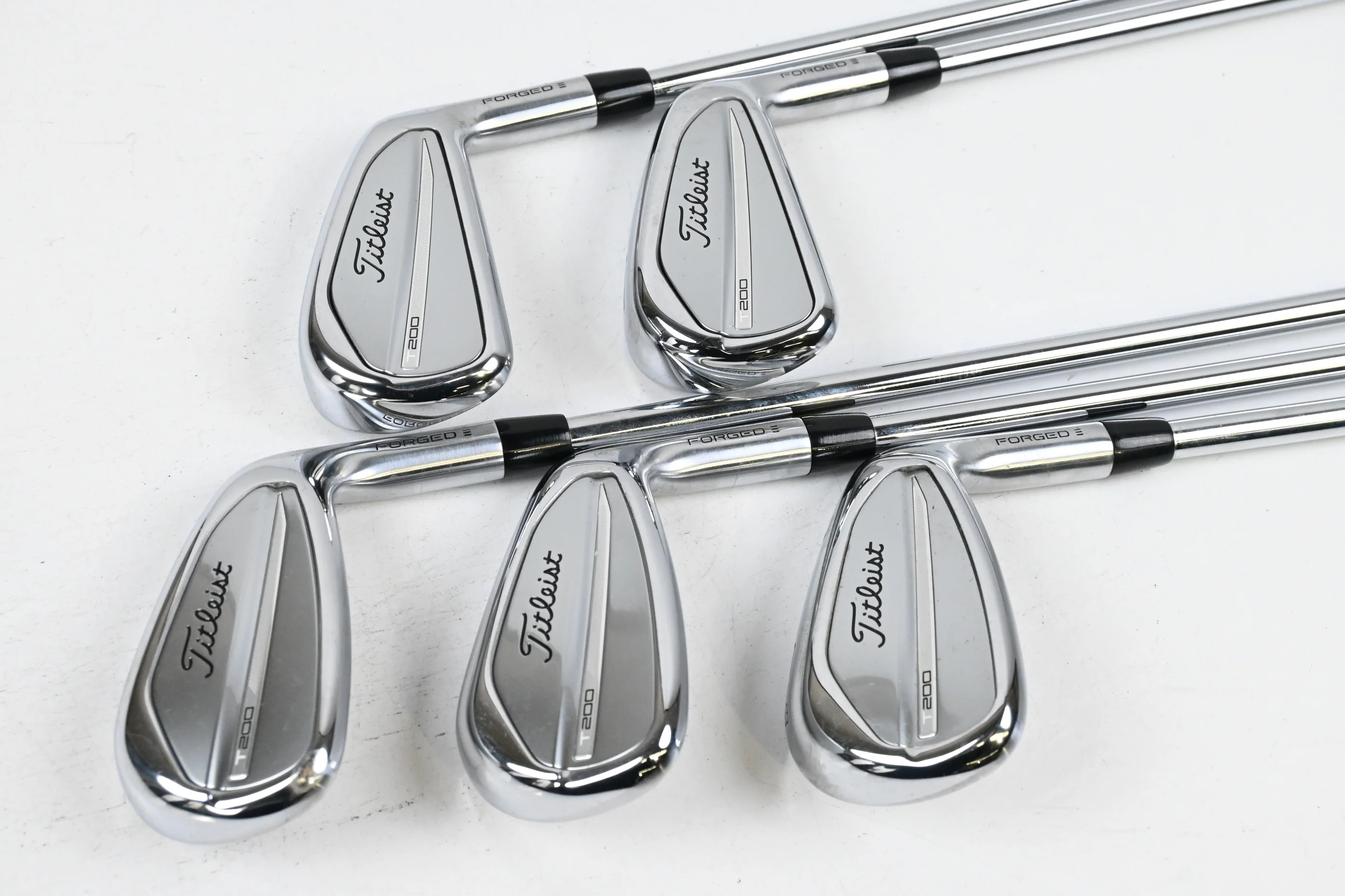 Titleist T200 2023 Irons / 6-PW / Regular Flex AMT R300 Red Shafts - Image 2