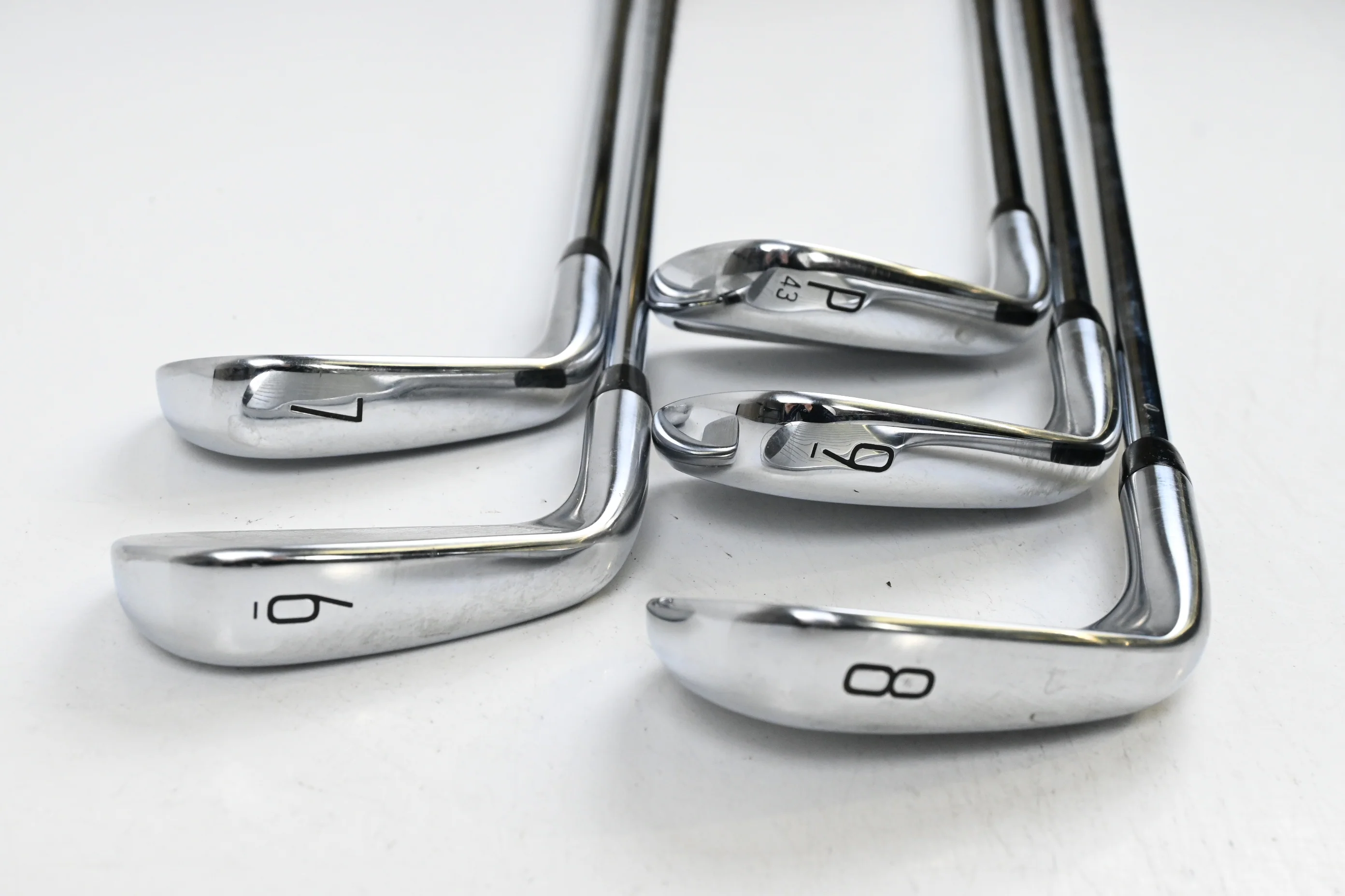 Titleist T200 2023 Irons / 6-PW / Regular Flex AMT R300 Red Shafts - Image 4