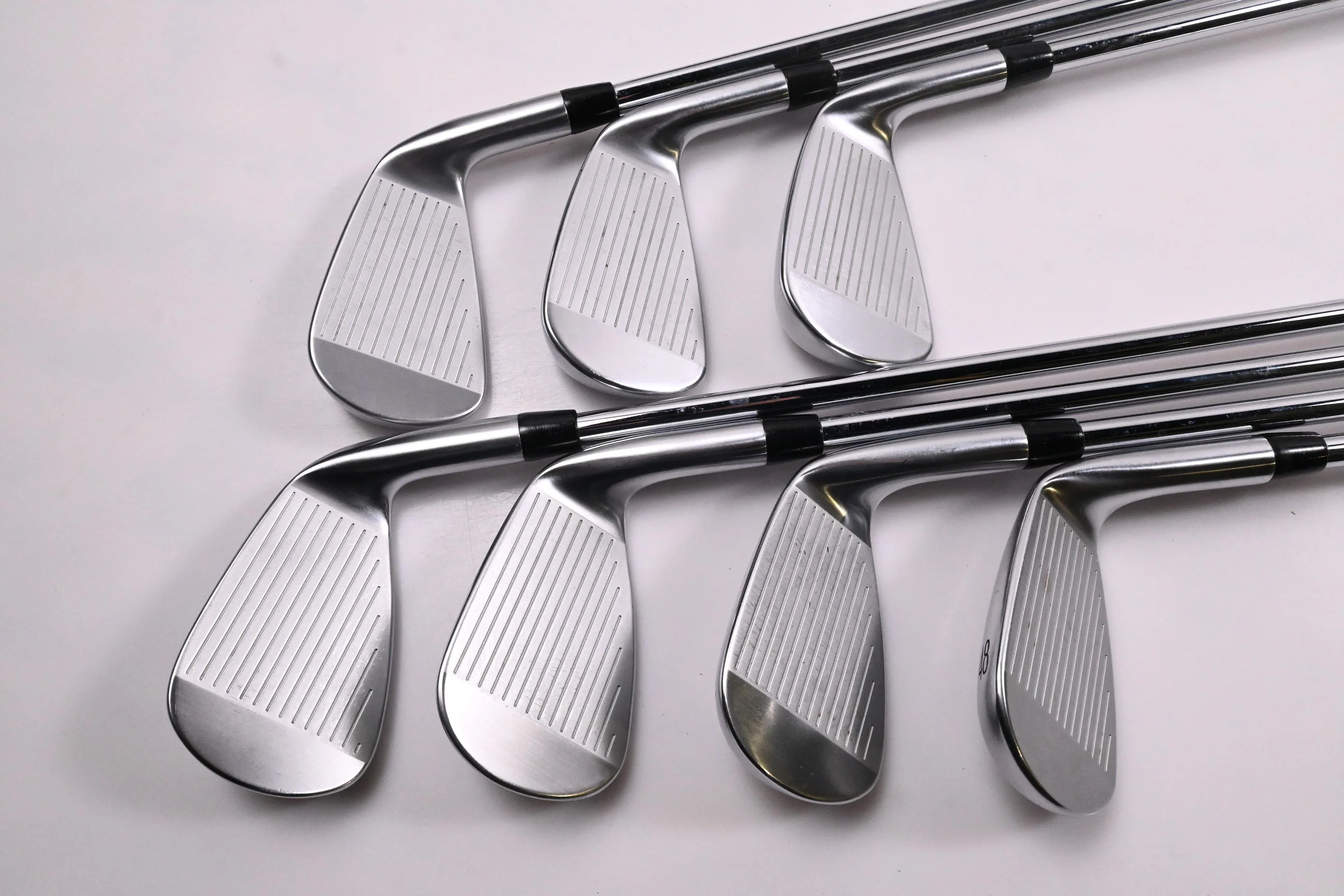 Left Hand Titleist T250 2025 Irons / 5-PW+48° / Regular Flex AMT Black Shafts - Image 3