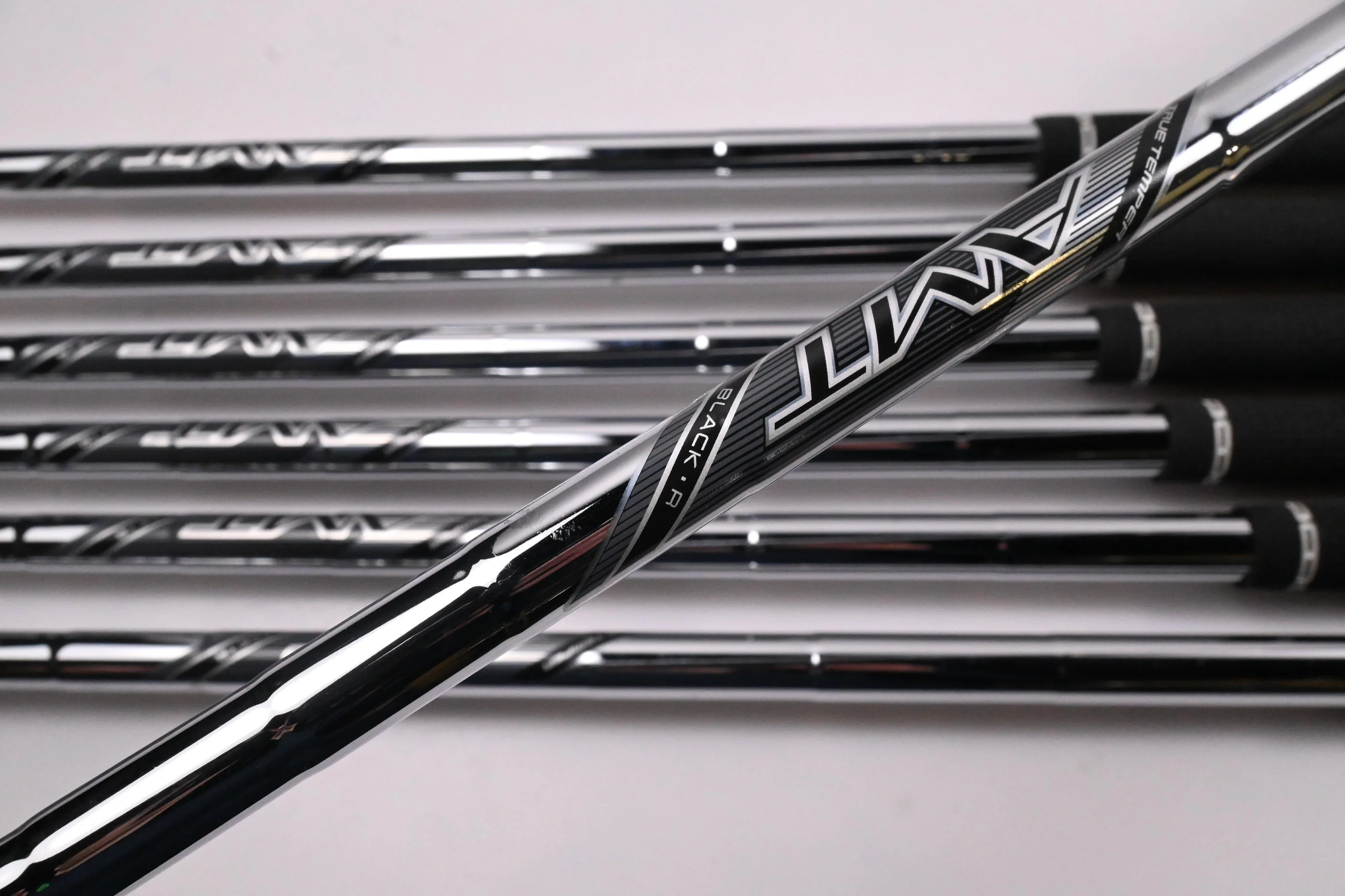 Left Hand Titleist T250 2025 Irons / 5-PW+48° / Regular Flex AMT Black Shafts - Image 5