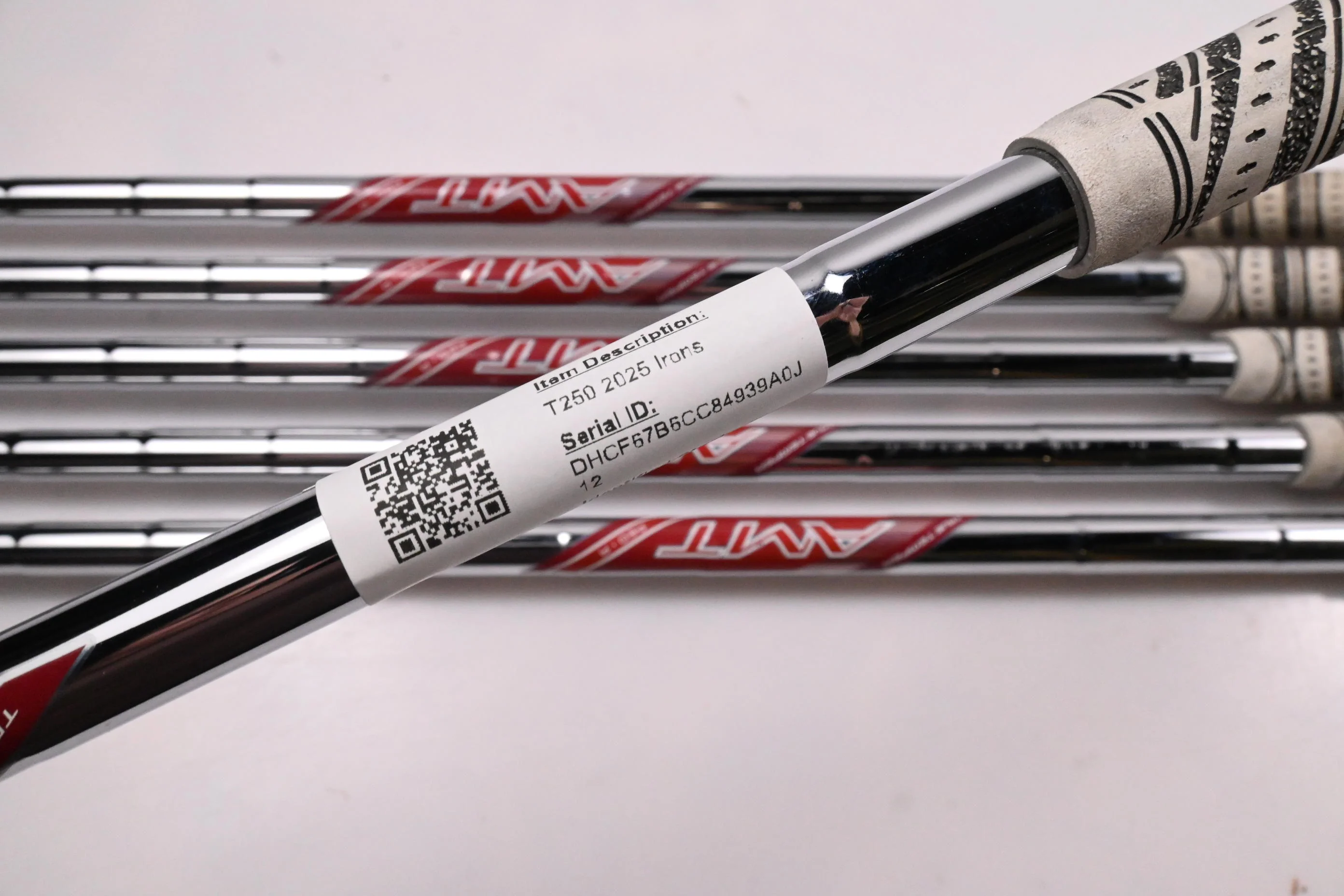 Titleist T250 2025 Irons / 5-PW / Regular Flex AMT Red Shafts - Image 6