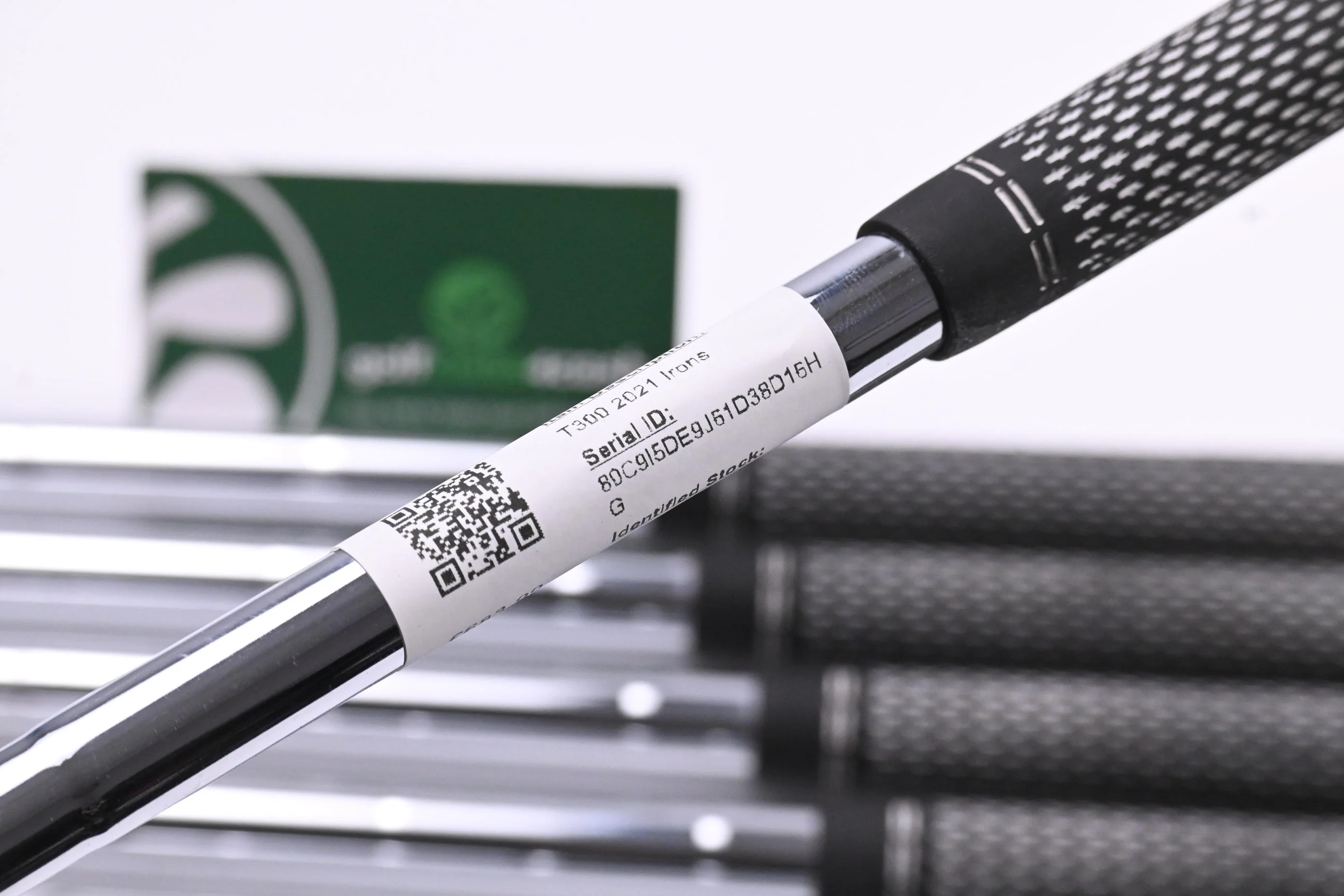 Titleist T300 2021 Irons / 4-PW / Stiff Flex AMT Tour White S300 Shafts - Image 6