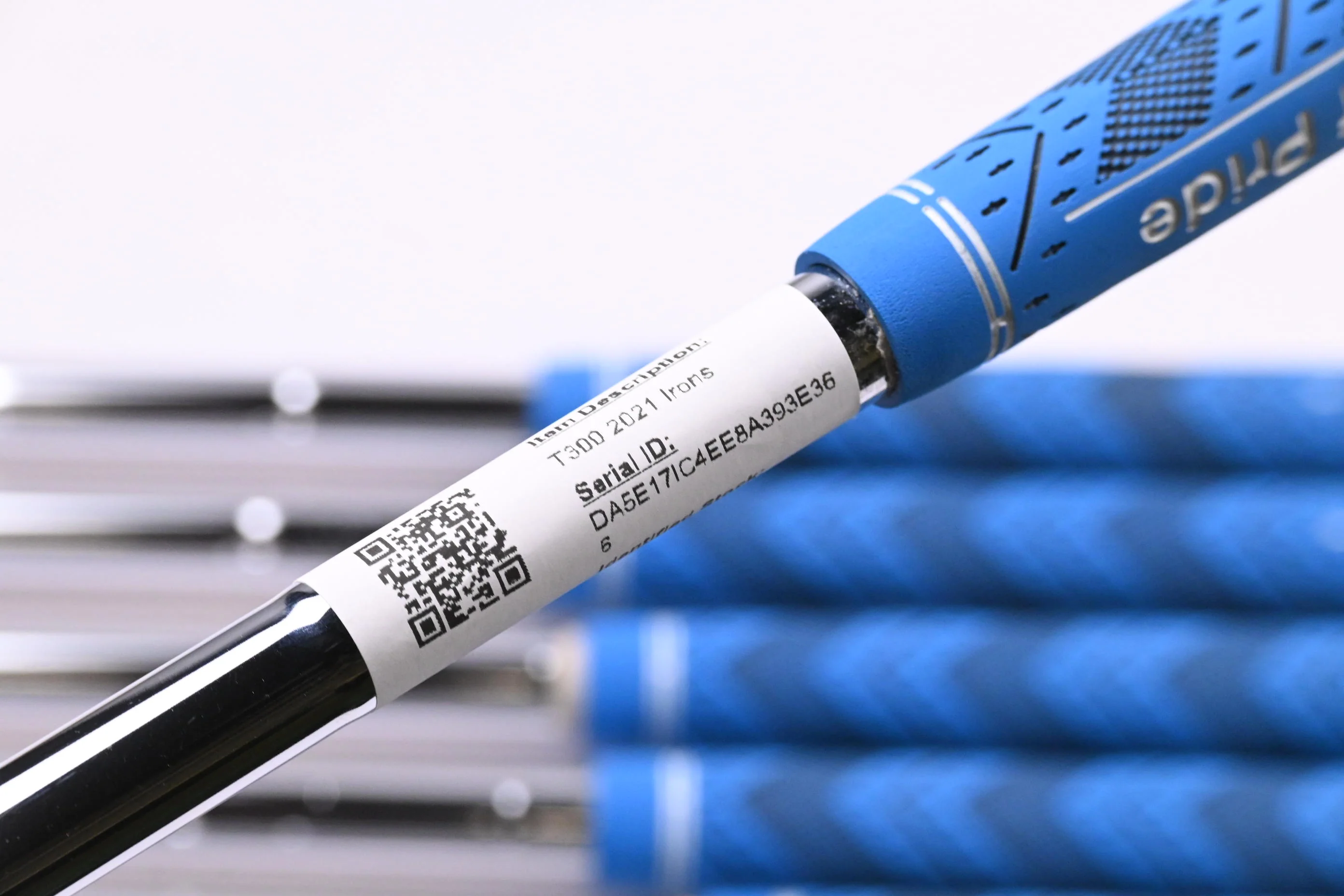 Titleist T300 2021 Irons / 5-PW+48°+53° / Stiff Flex AMT Tour White S300 Shafts - Image 6