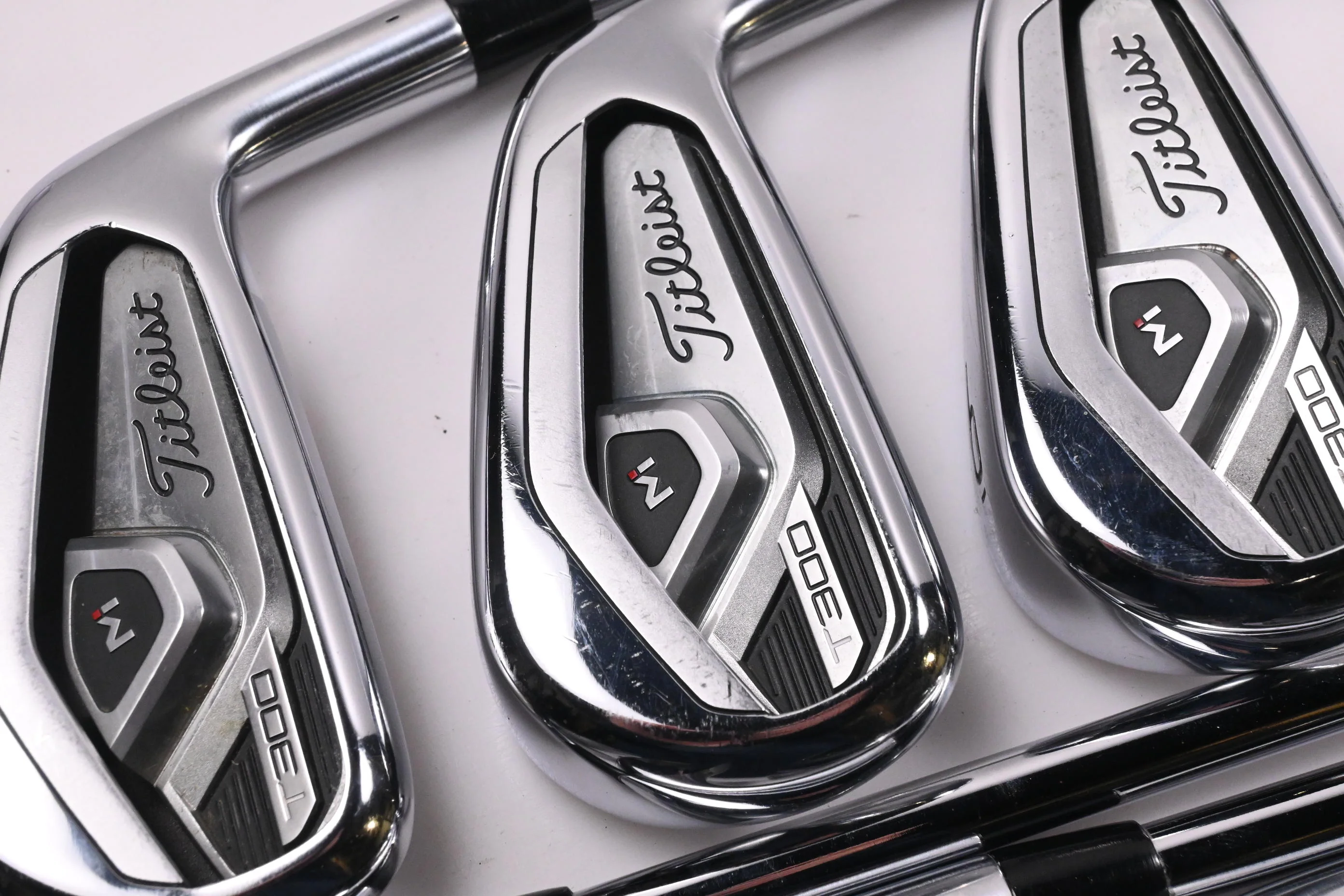 Titleist T300 2021 Irons / 4-PW / Stiff Flex AMT Red S300 Shafts
