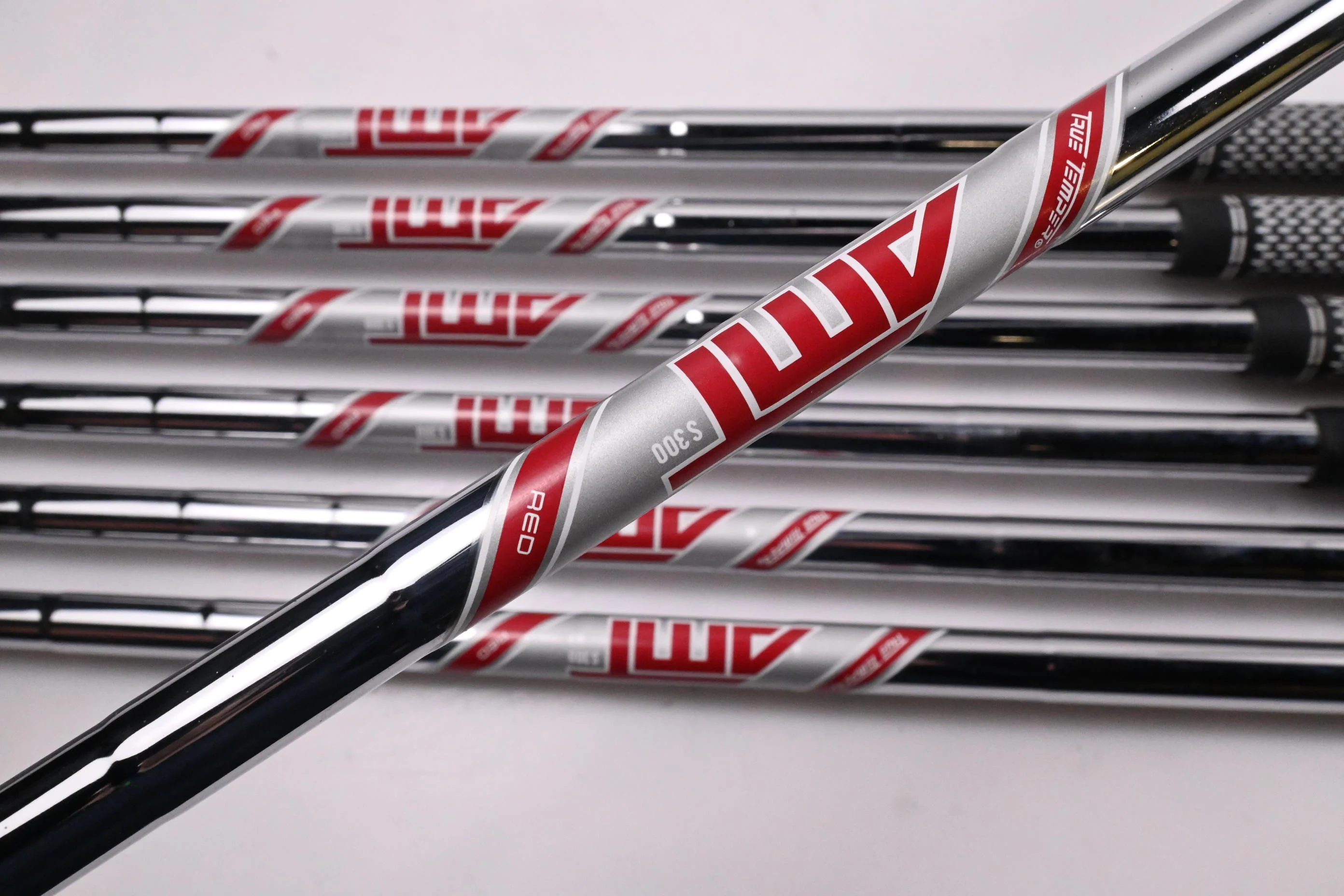 Titleist T300 2021 Irons / 4-PW / Stiff Flex AMT Red S300 Shafts - Image 5