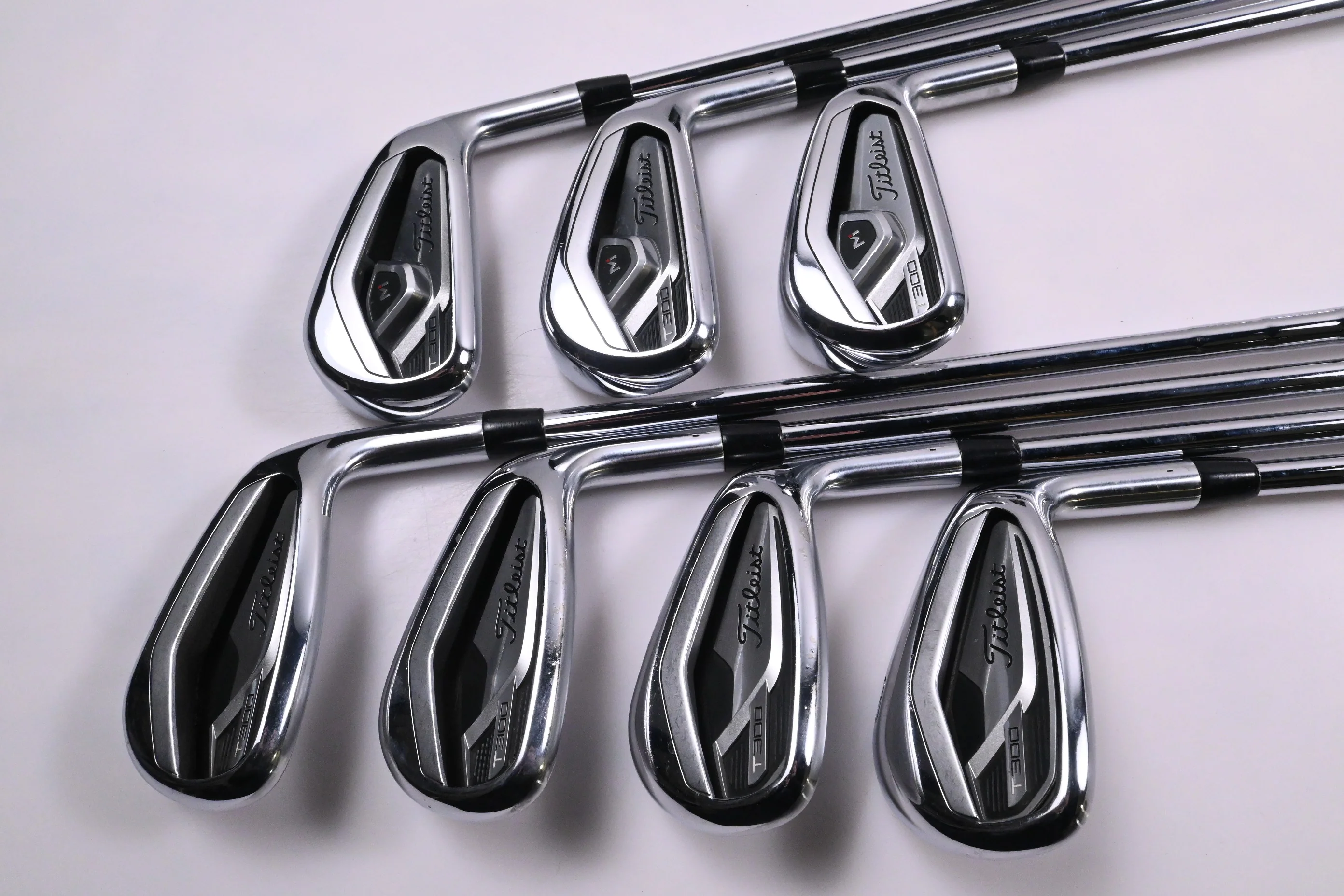 Titleist T300 2021 Irons / 5-PW+48° / Regular Flex N.S.Pro 850GH Shafts - Image 2