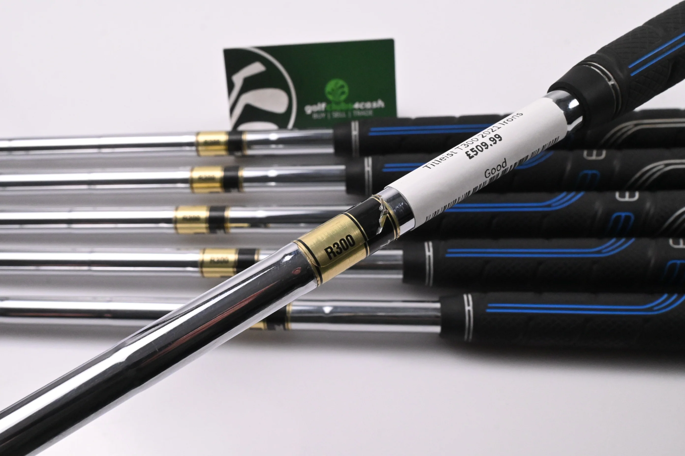 Titleist T300 2021 Irons / 6-PW+48° / Regular Flex Dynamic Gold R300 Shafts - Image 5