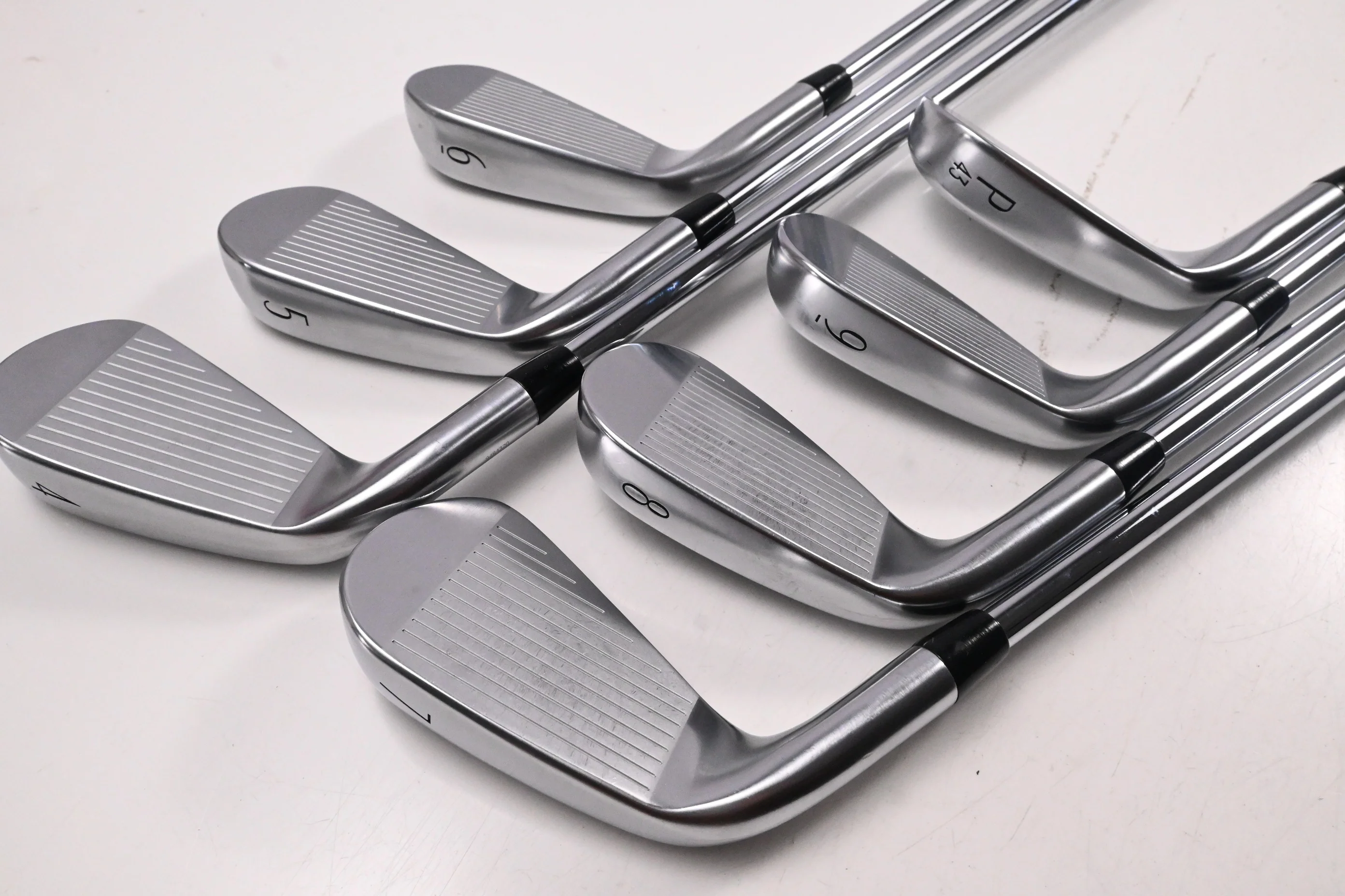 Titleist T350 2025 Irons / 4-PW / Stiff Flex True Temper AMT Black Shafts - Image 4