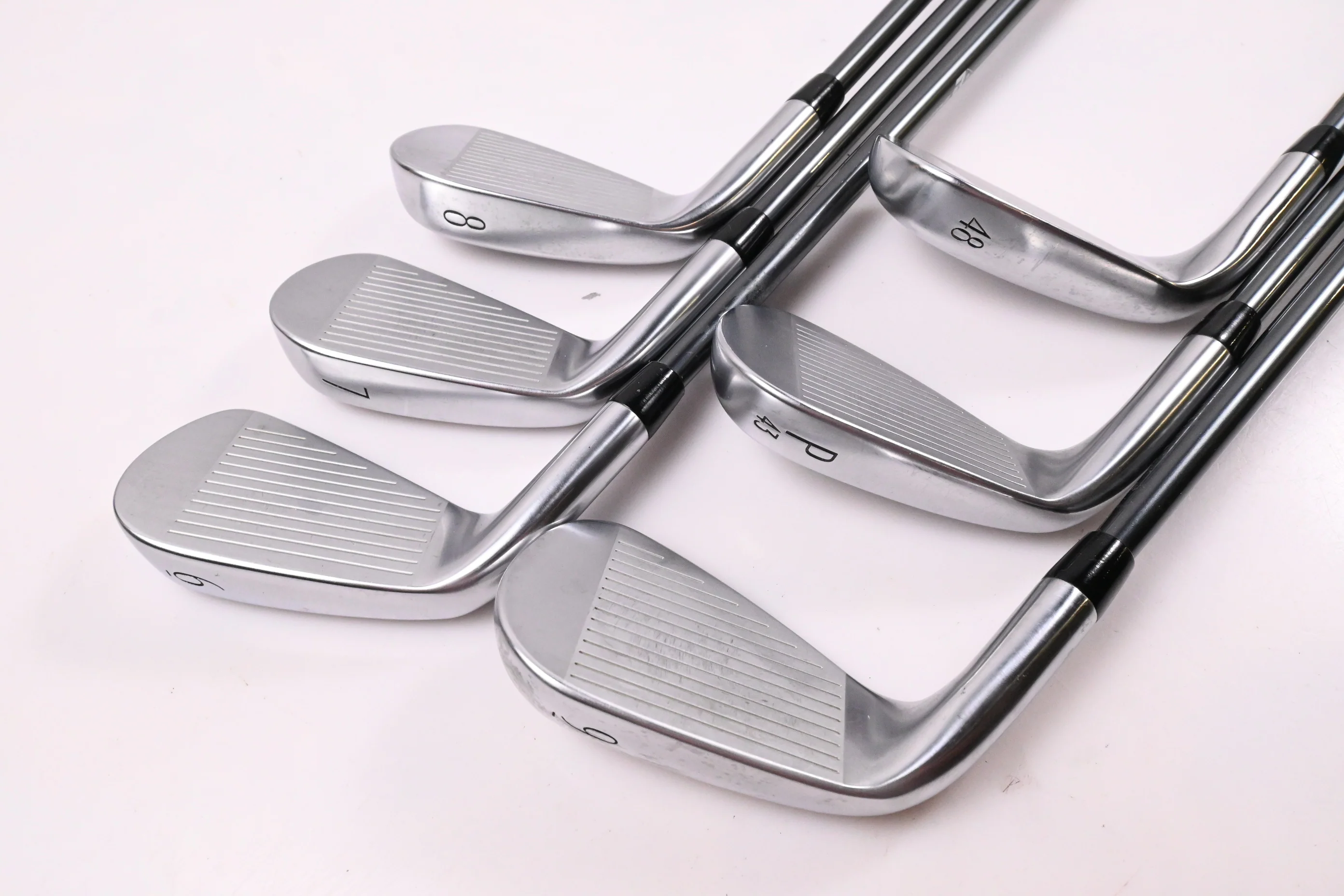 Titleist T350 2025 Irons / 6-PW+48° / Senior Flex MMT AMC Red 65 Shafts - Image 5