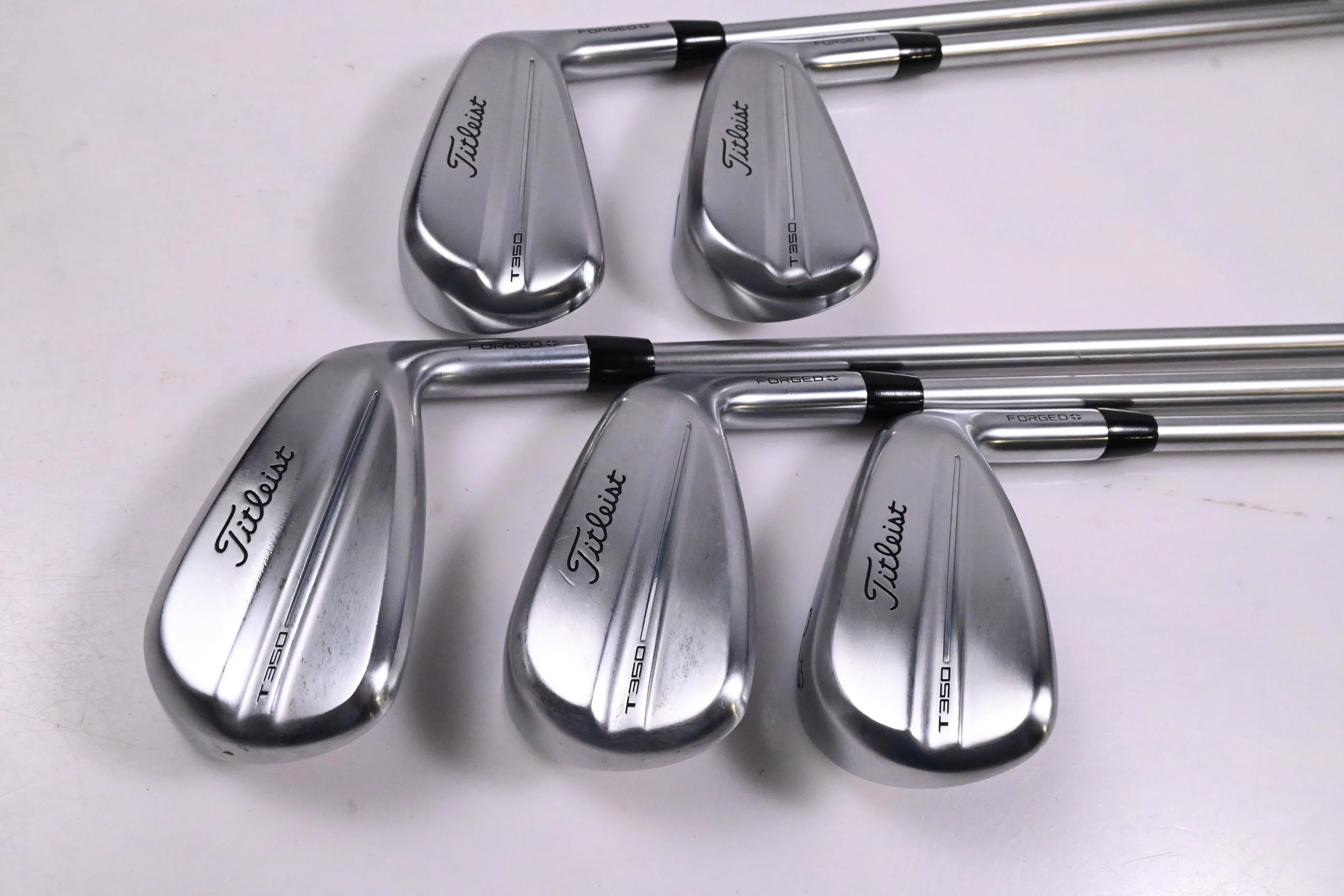 Titleist T350 2025 Irons / 6-PW / Senior Flex Fubuki MV 50 Shafts - Image 2