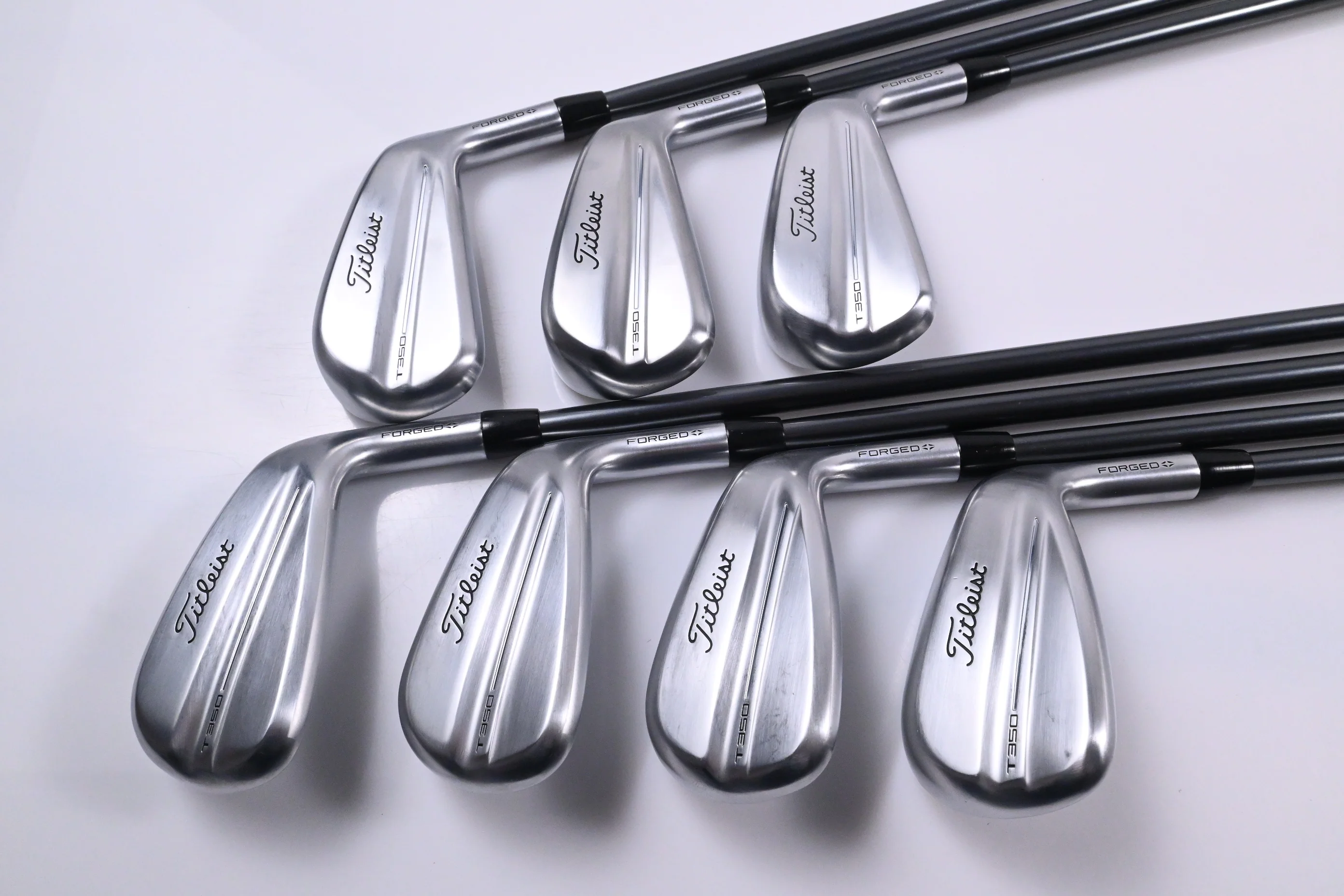 Titleist T350 2025 Irons / 5-PW+48° / Regular Flex MMT Speedmesh 65 Shafts - Image 2