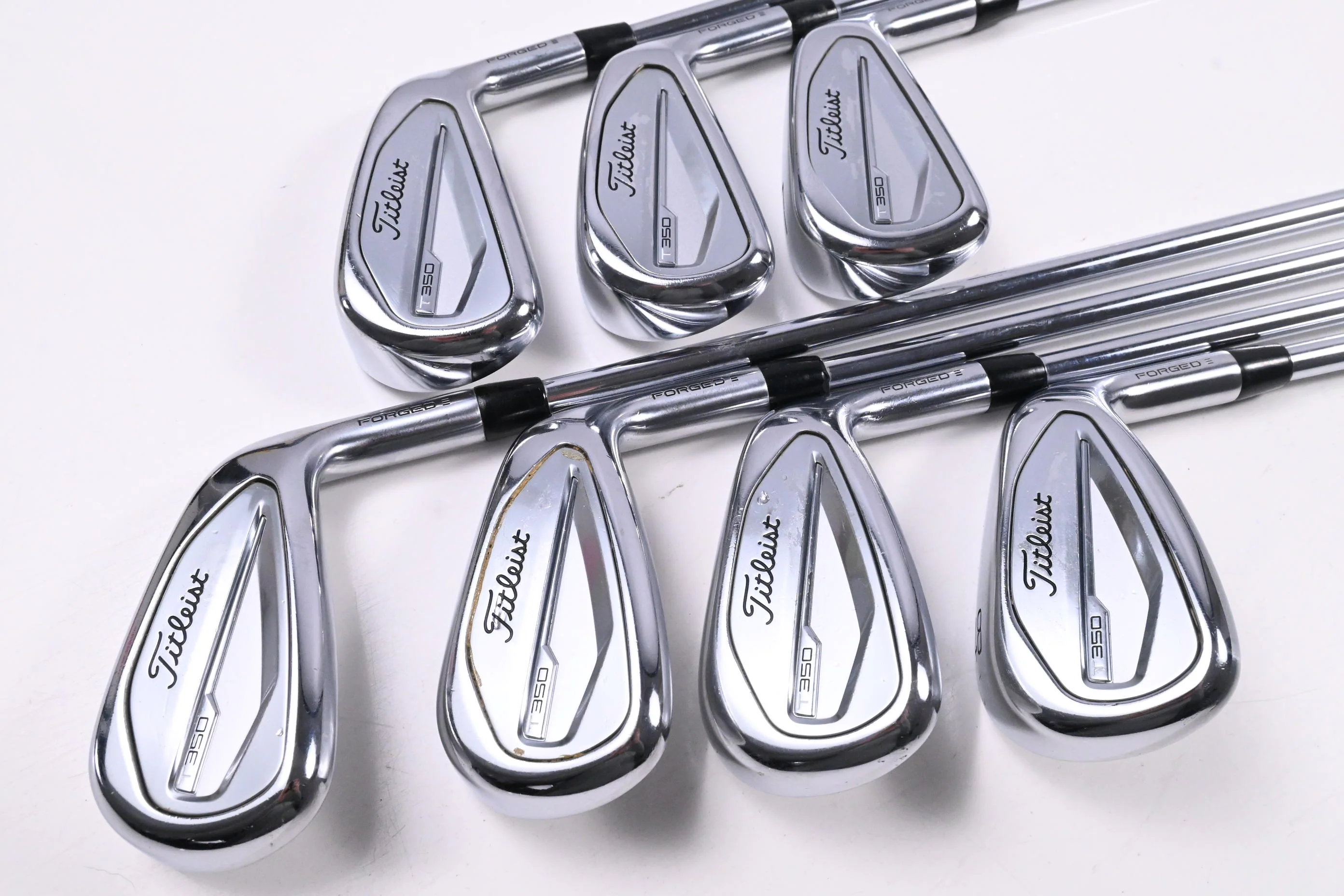 Titleist T350 Irons / 5-PW+48° / Regular Flex AMT Red R300 Shafts - Image 2