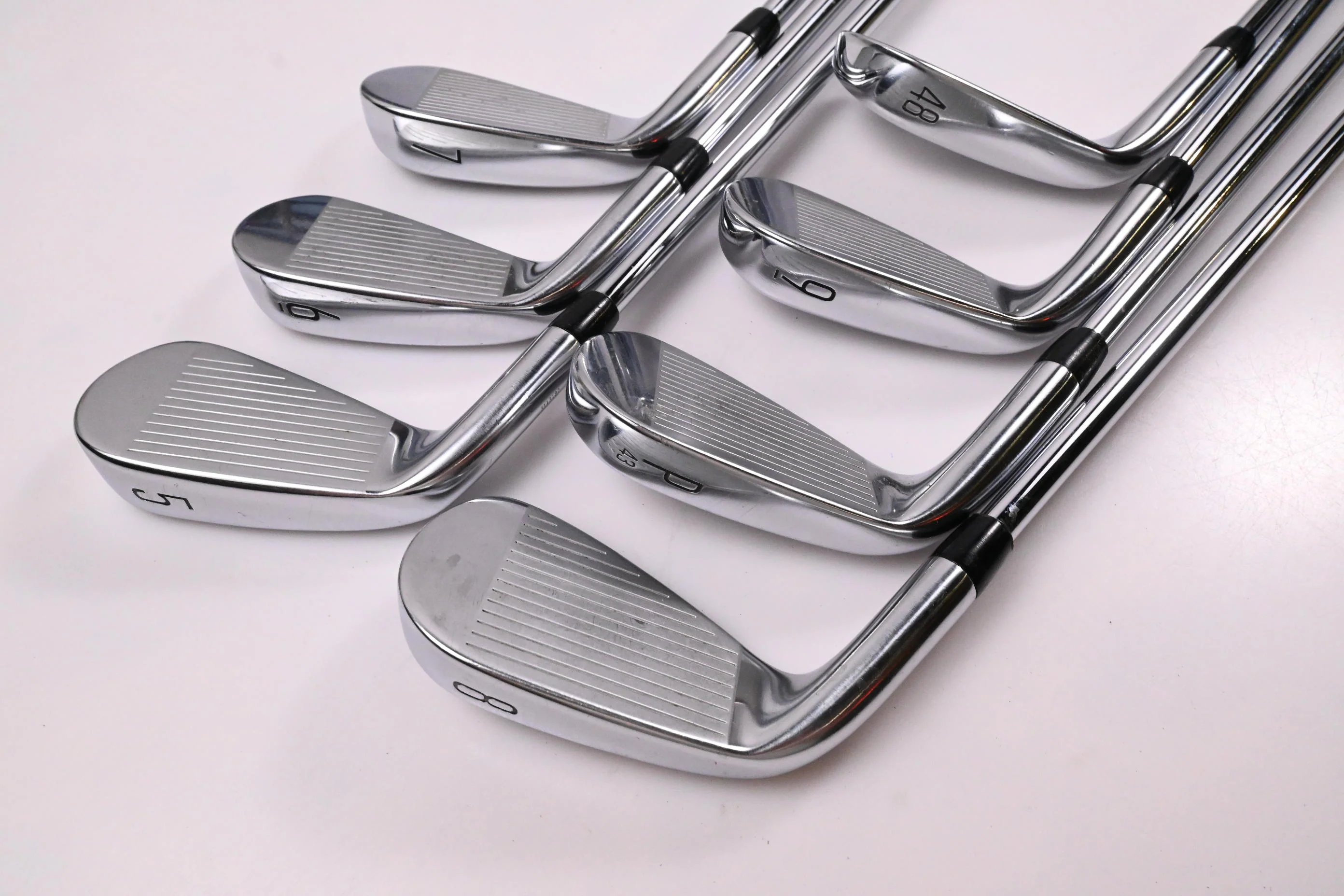 Titleist T350 Irons / 5-PW+48° / Regular Flex True Temper AMT Red R300 Shafts - Image 4
