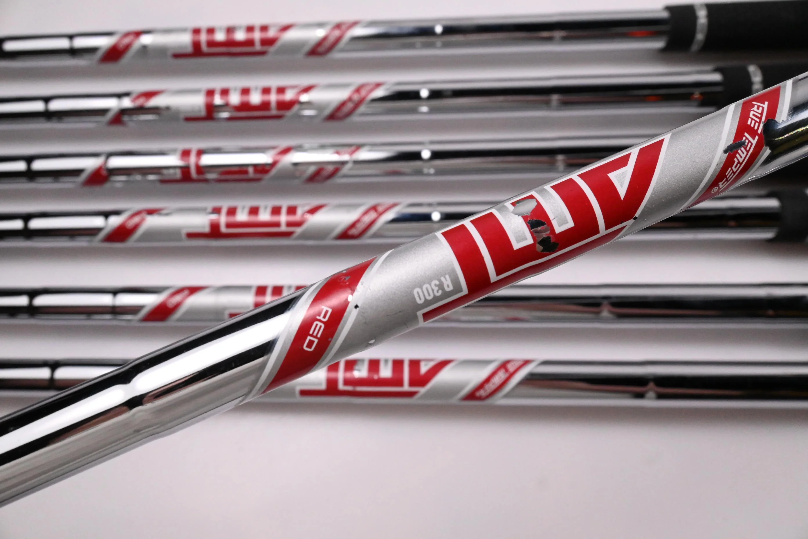 Titleist T350 Irons / 5-PW+48° / Regular Flex True Temper AMT Red R300 Shafts - Image 5