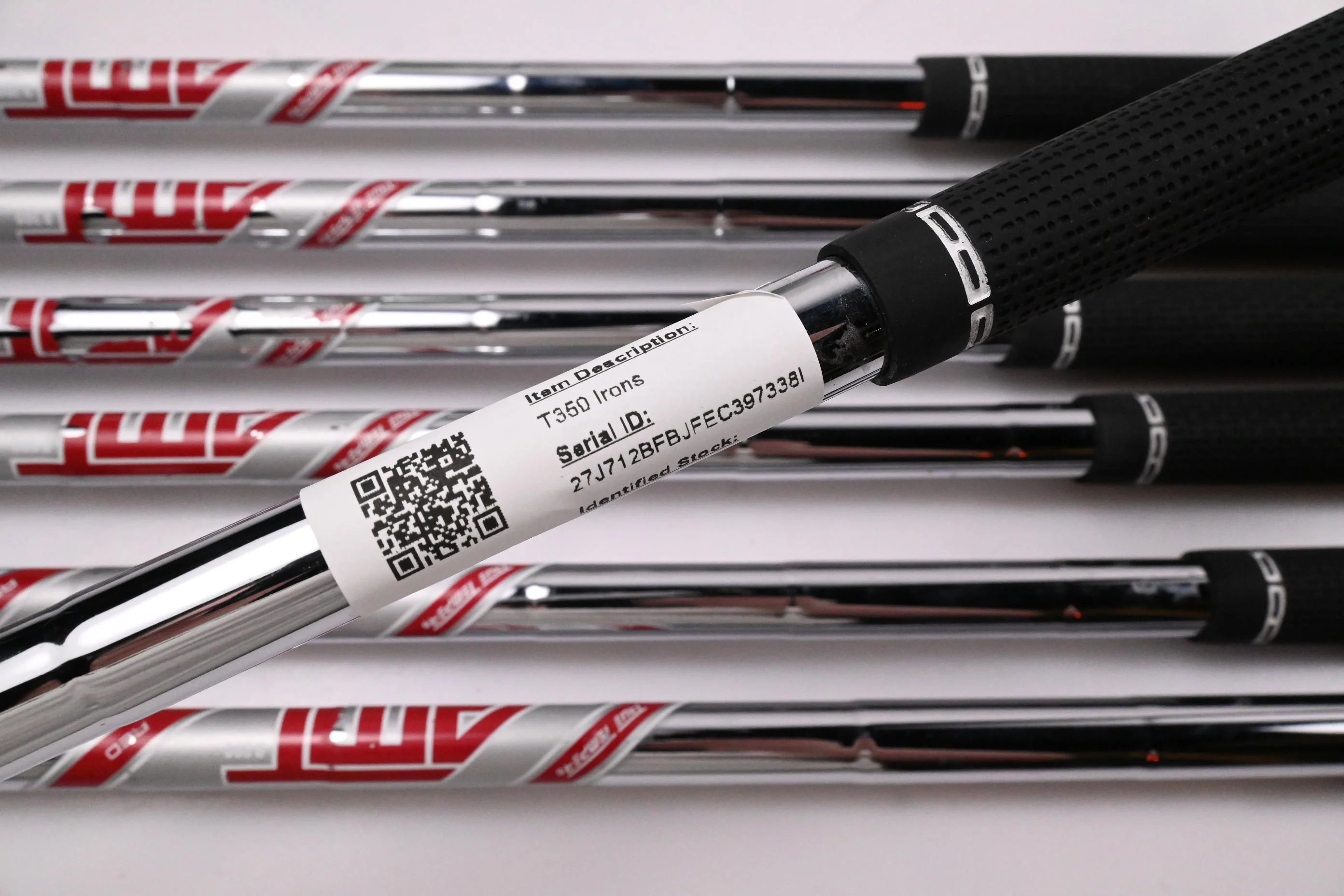 Titleist T350 Irons / 5-PW+48° / Regular Flex True Temper AMT Red R300 Shafts - Image 6