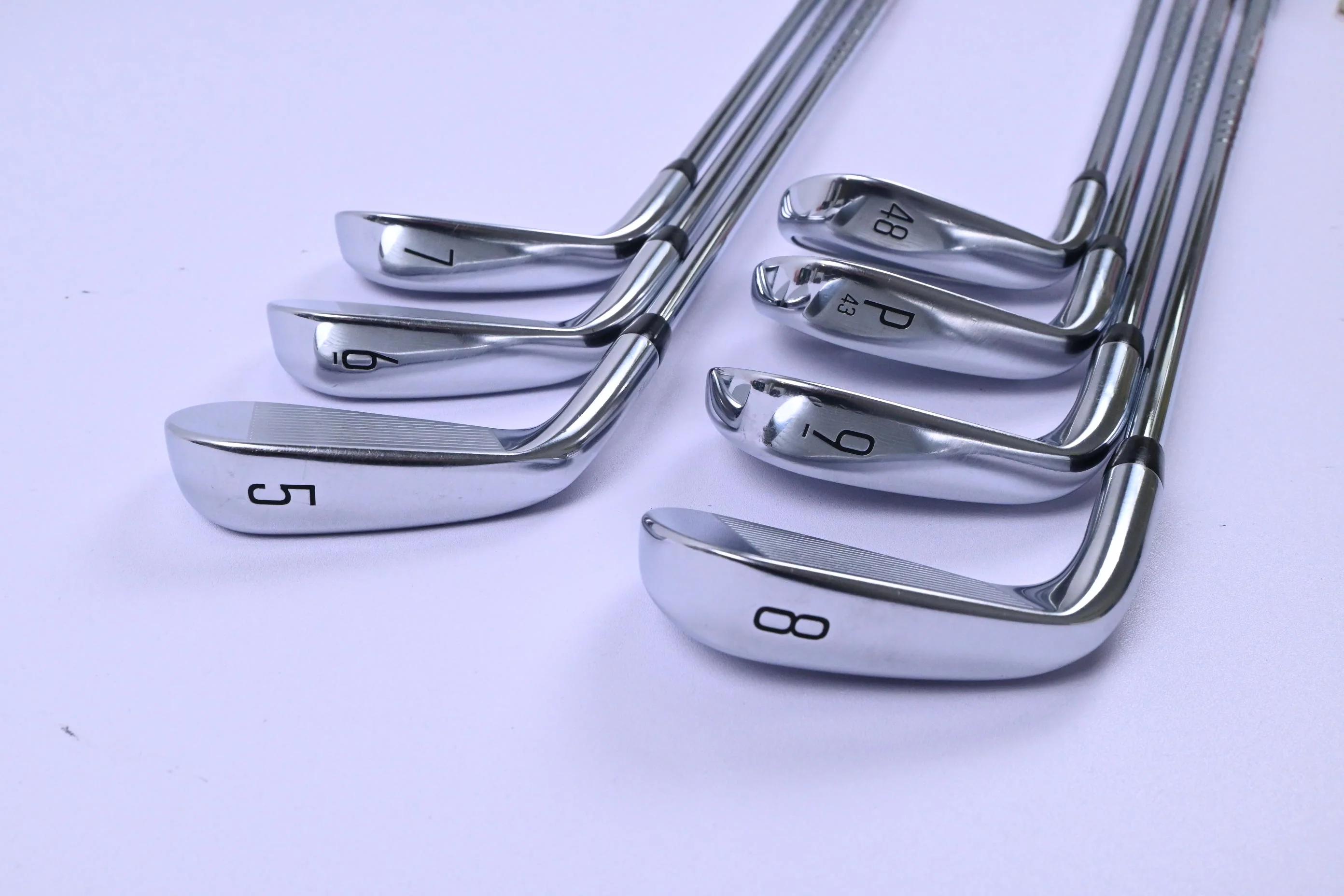 Titleist T350 Irons / 5-PW+GW / Regular Flex True Temper AMT Red R300 Shafts - Image 4