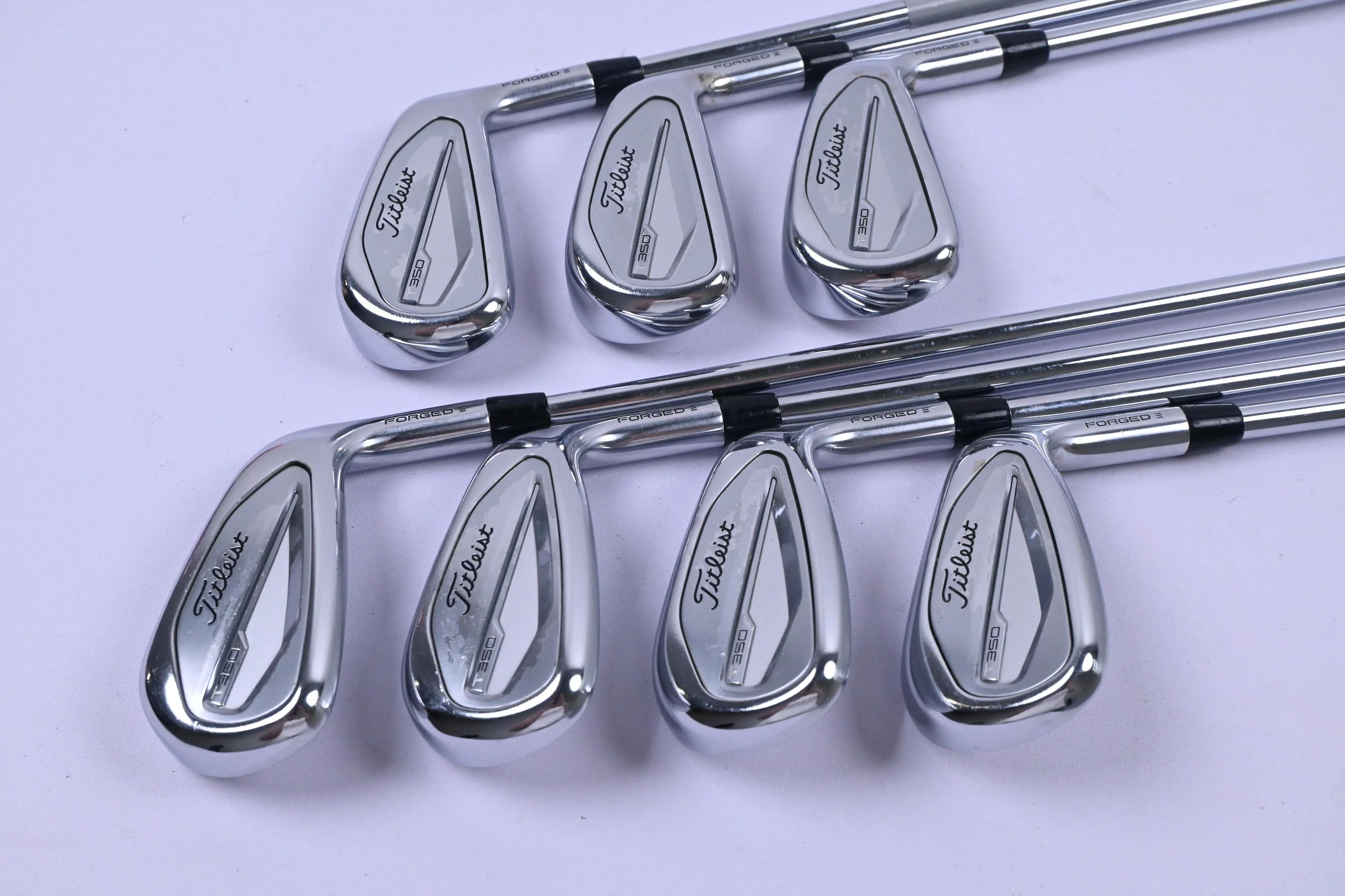 Titleist T350 Irons / 5-PW+48° / Regular Flex True Temper AMT Red R300 Shaft - Image 2