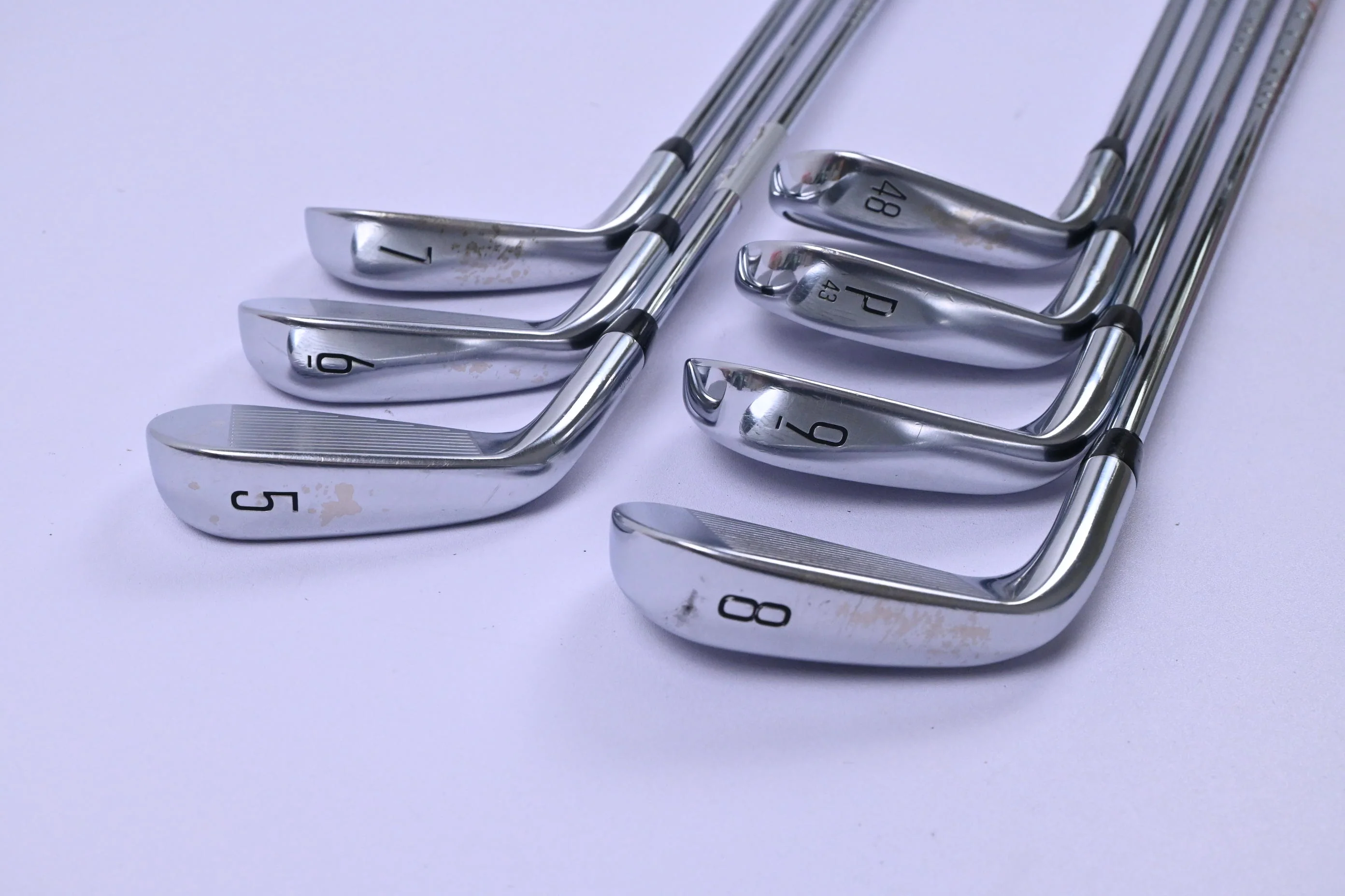 Titleist T350 Irons / 5-PW+48° / Regular Flex True Temper AMT Red R300 Shaft - Image 4