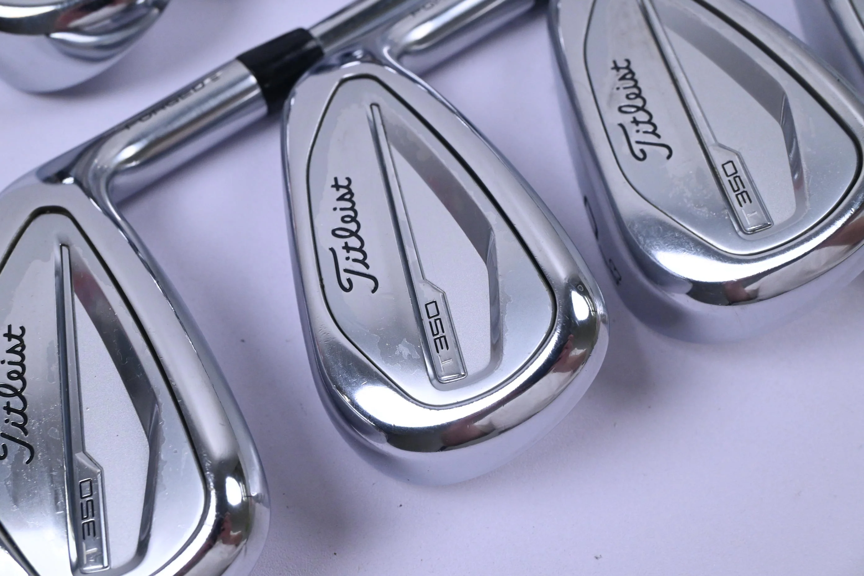 Titleist T350 Irons / 5-PW+48° / Regular Flex True Temper AMT Red S300 Shaft